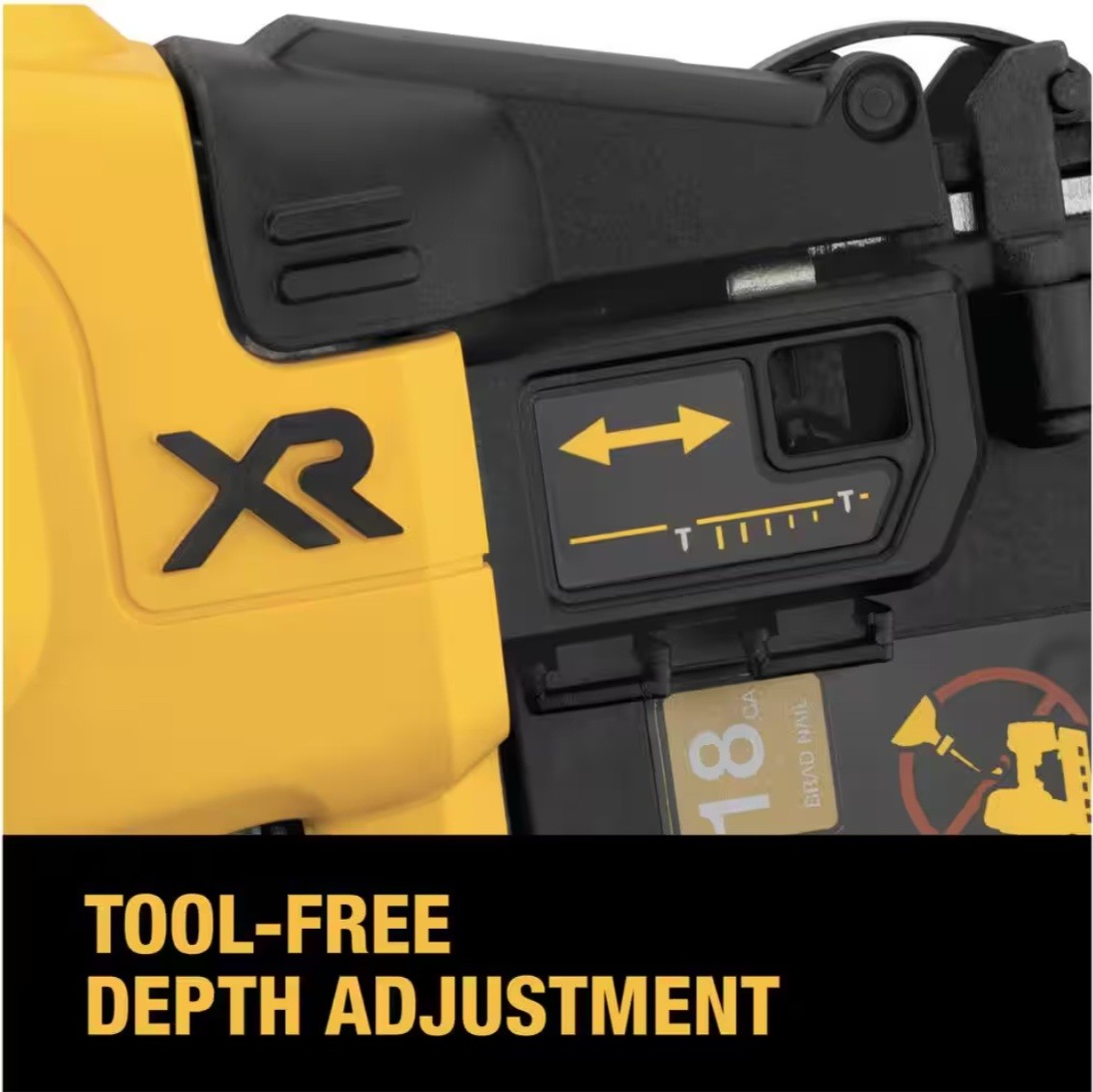 DEWALT 20V MAX XR Brushless 18 GA Brad Nailer Kit DCN680D1 - photo 5