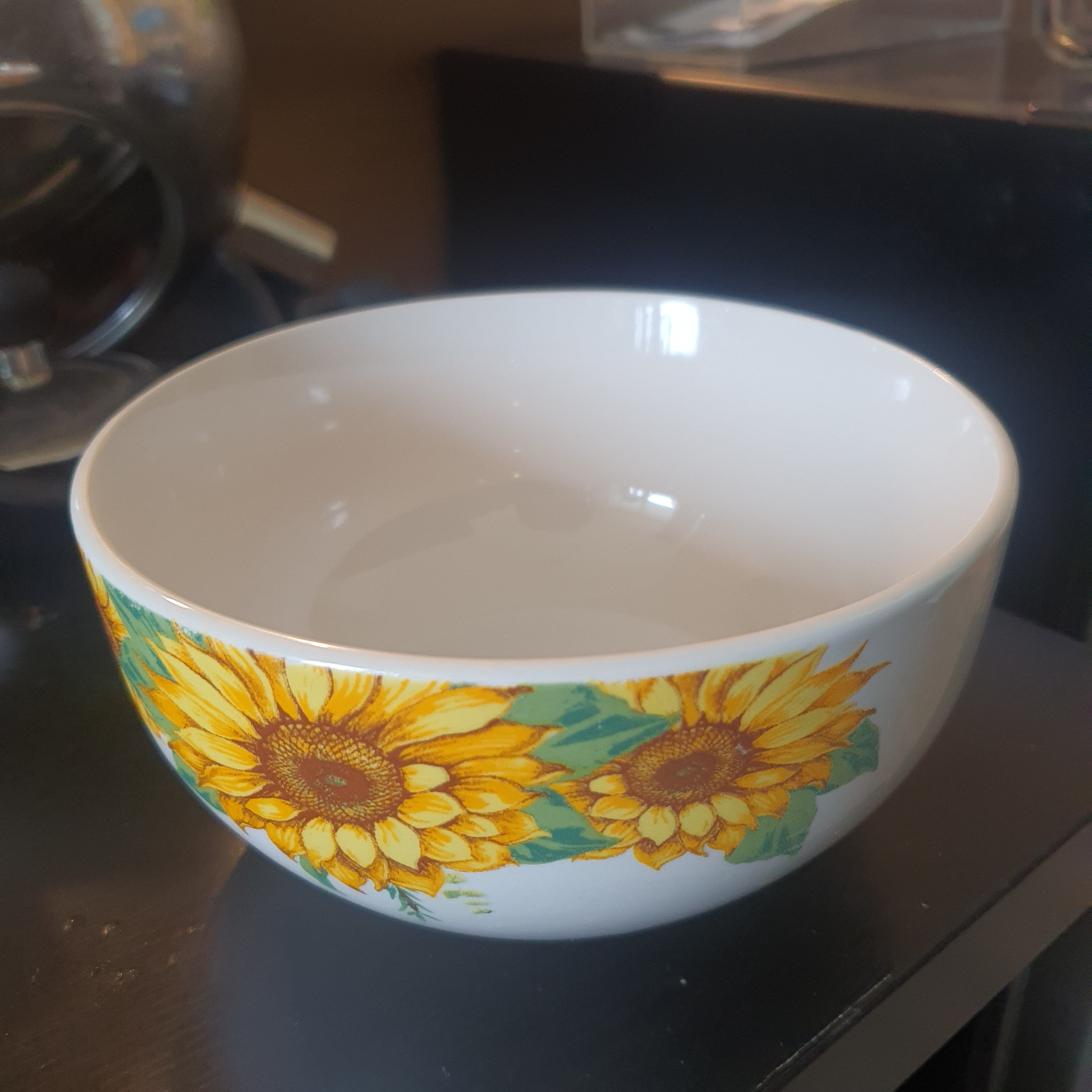 Sunflower Pattern Bowl