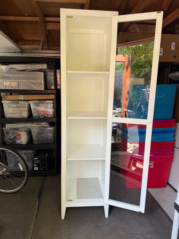White Display Cabinet - photo 4