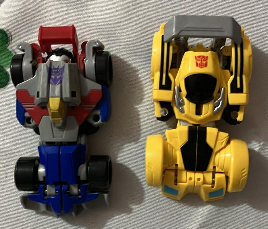 Transformers Bumblebee and Starscream Bot Racers (New) - photo 2