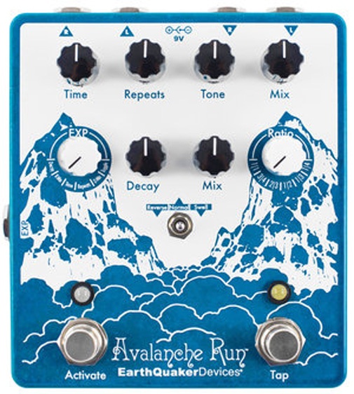 On Sale! EarthQuaker Devices Avalanche Run V2 Stereo Reverb