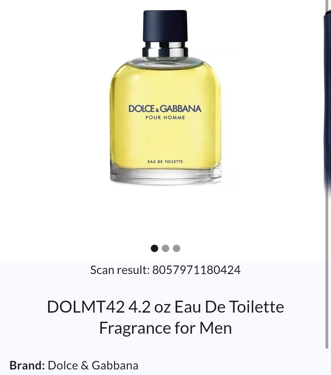 Dolce & Gabbana by Dolce & Gabbana for Men - 4.2 oz EDT Spray - photo 5