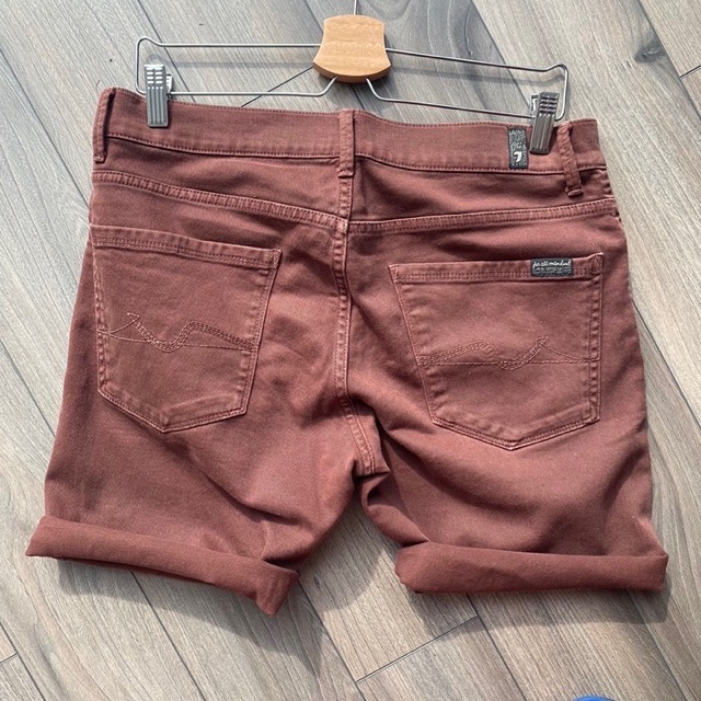 7 For All Mankind Stretch Bull Shorts - photo 4