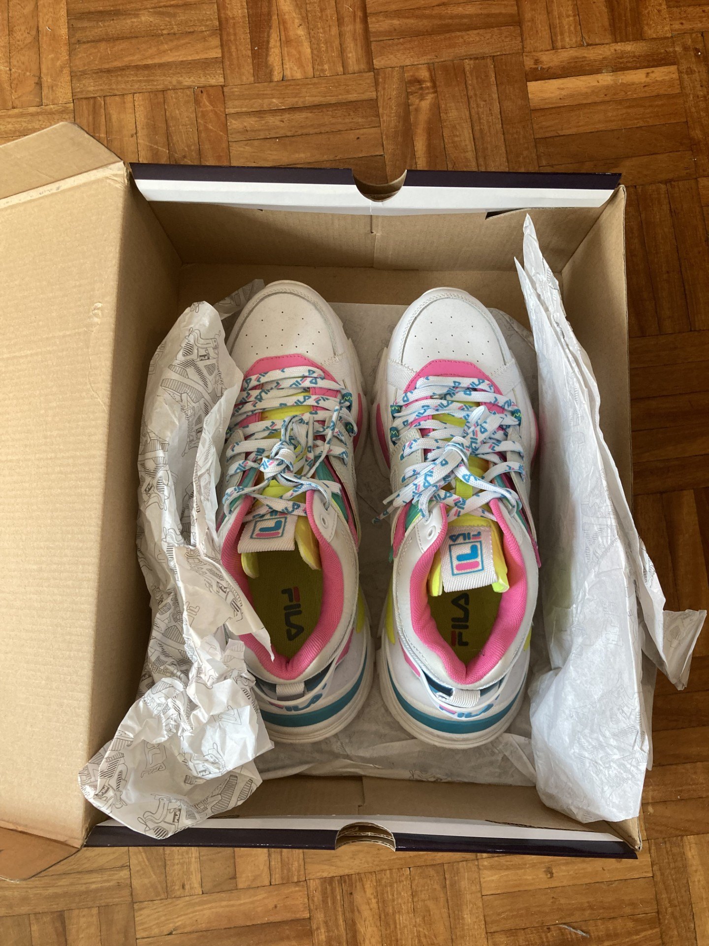 FILA Cage Mid Mixed Media Shoes (Women's Size 9.5)