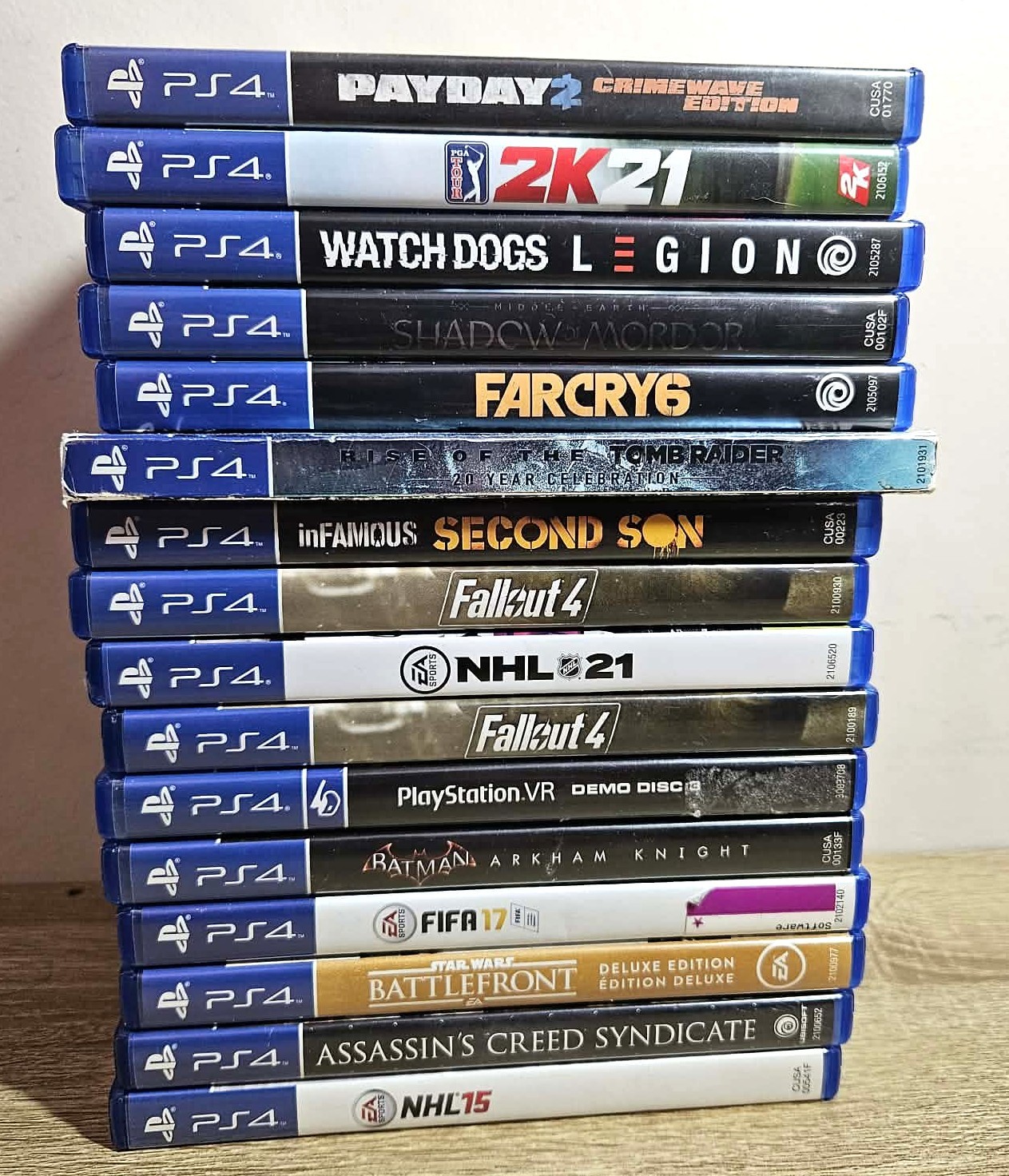 📍PS4 Games Lots! With Clean Cases and Tested Discs #2!