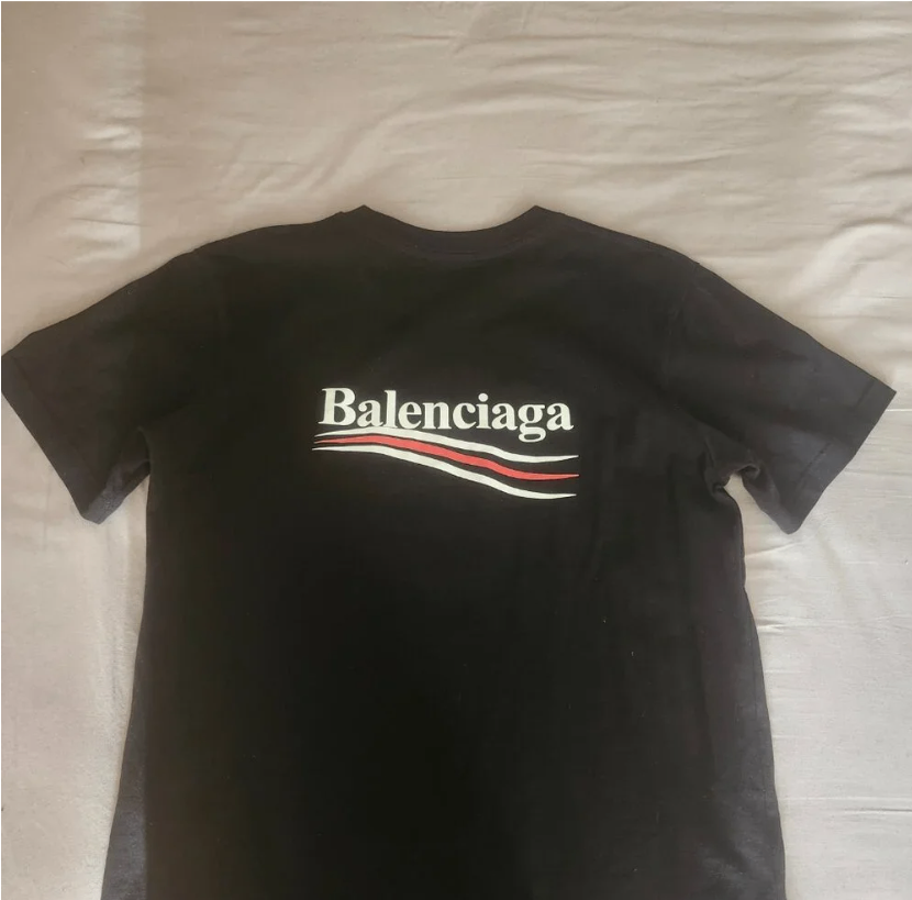 Balenciaga Style Political Campaign Logo T shirt - photo 2