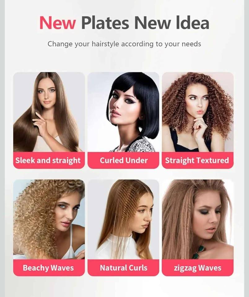 💇‍♀️ Fer à gaufrer cheveux 4-en-1 Hair crimper 💇‍♀️ - photo 4