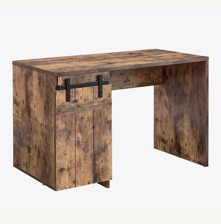 Rustic Barn Door Desk - New in box - photo 4