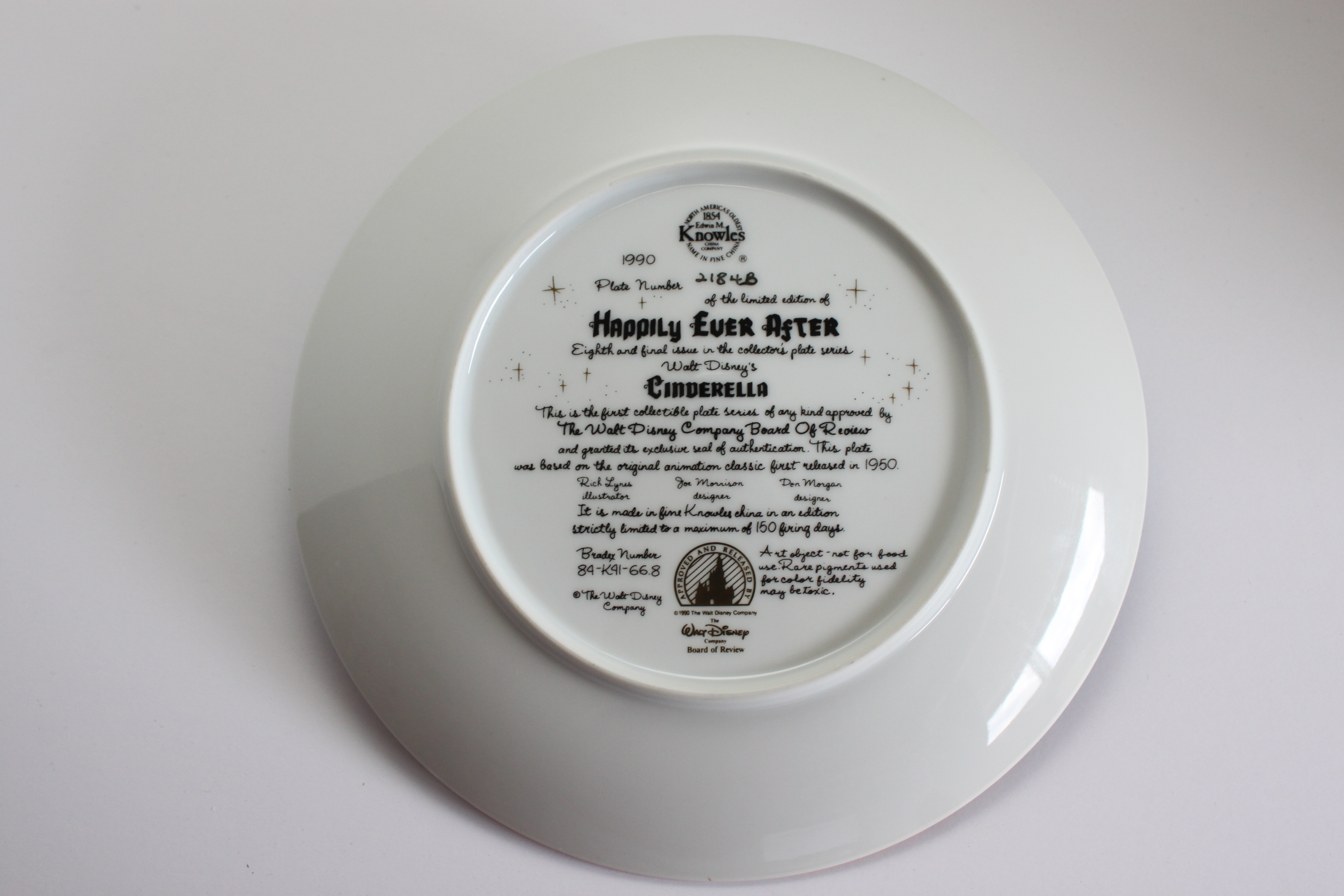 Cinderella "Happily Ever After" Collectable Plate - photo 3