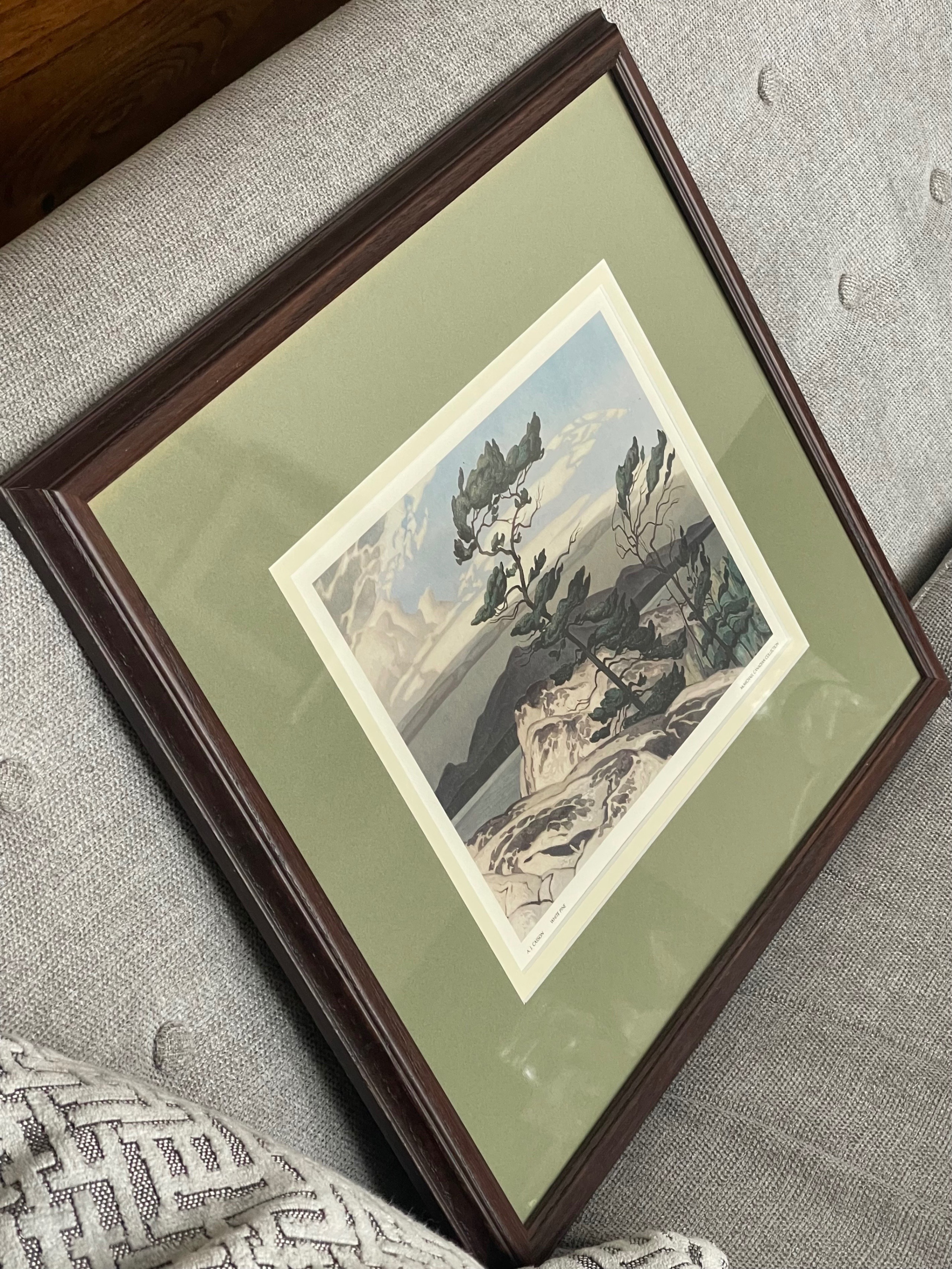 A.J. Casson "White Pine" Framed Print - photo 3