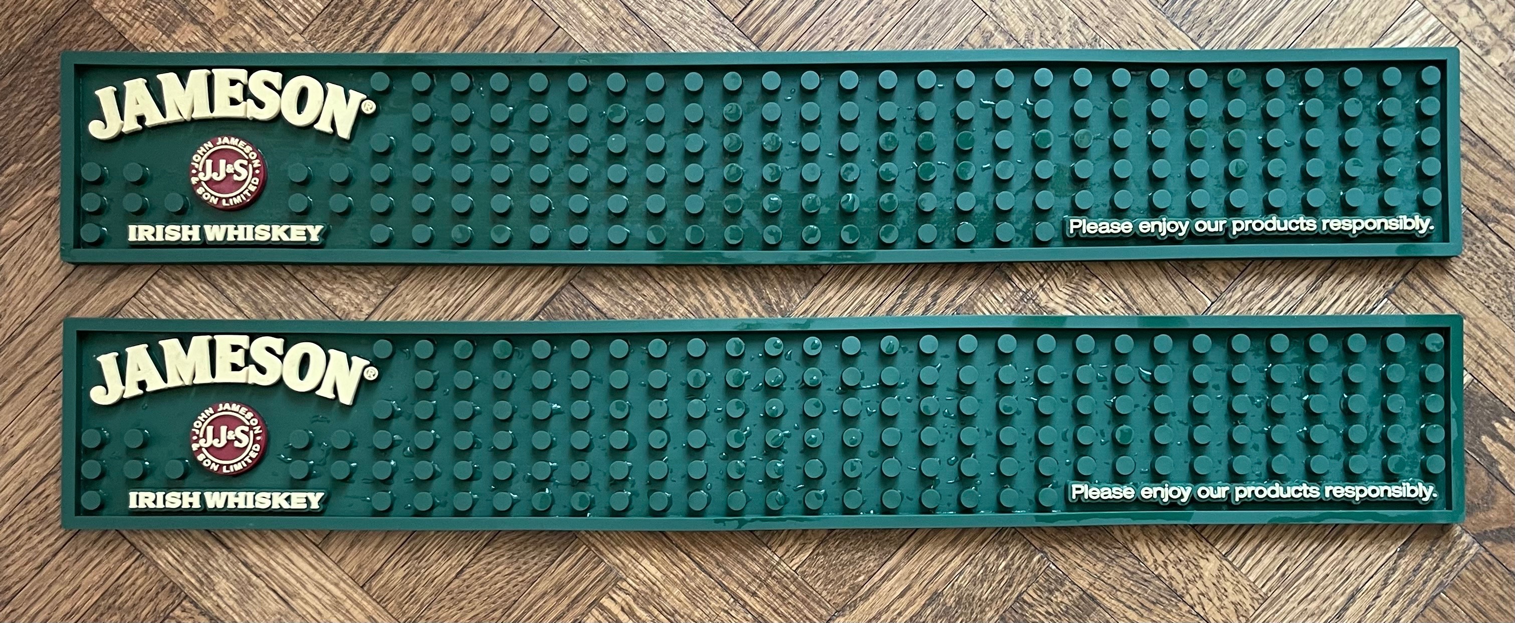 Genuine Jameson Bar Service Mats - 2 Pack