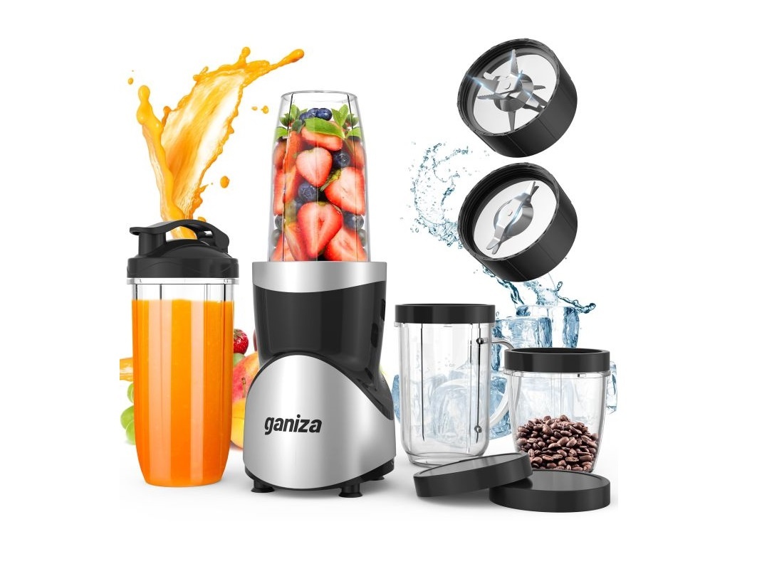 Brand New Ganiza 15-in-1 Multifunction Blender | 4 BPA-Free Cup