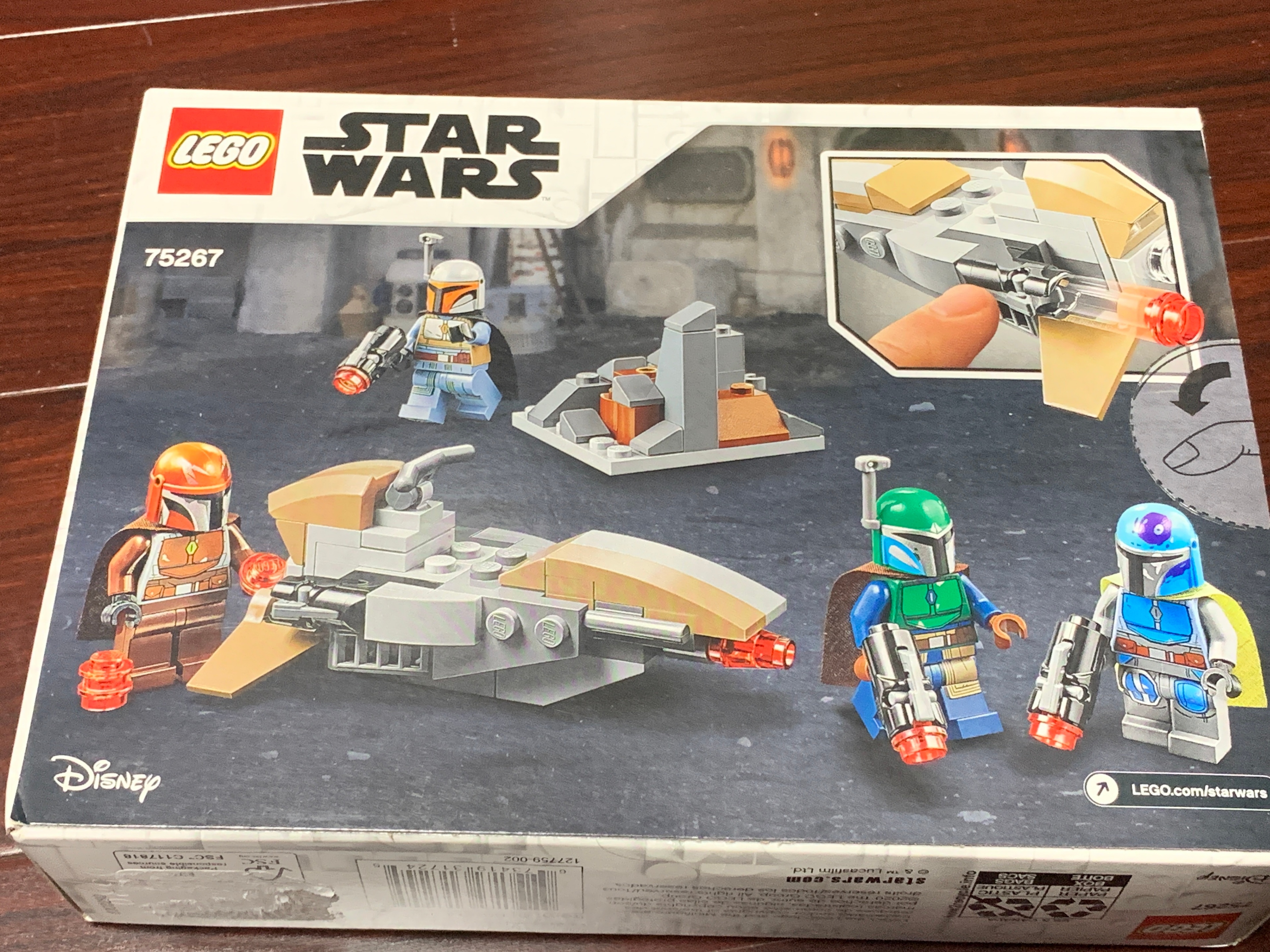 LEGO Star Wars The Mandalorian Battle Pack.