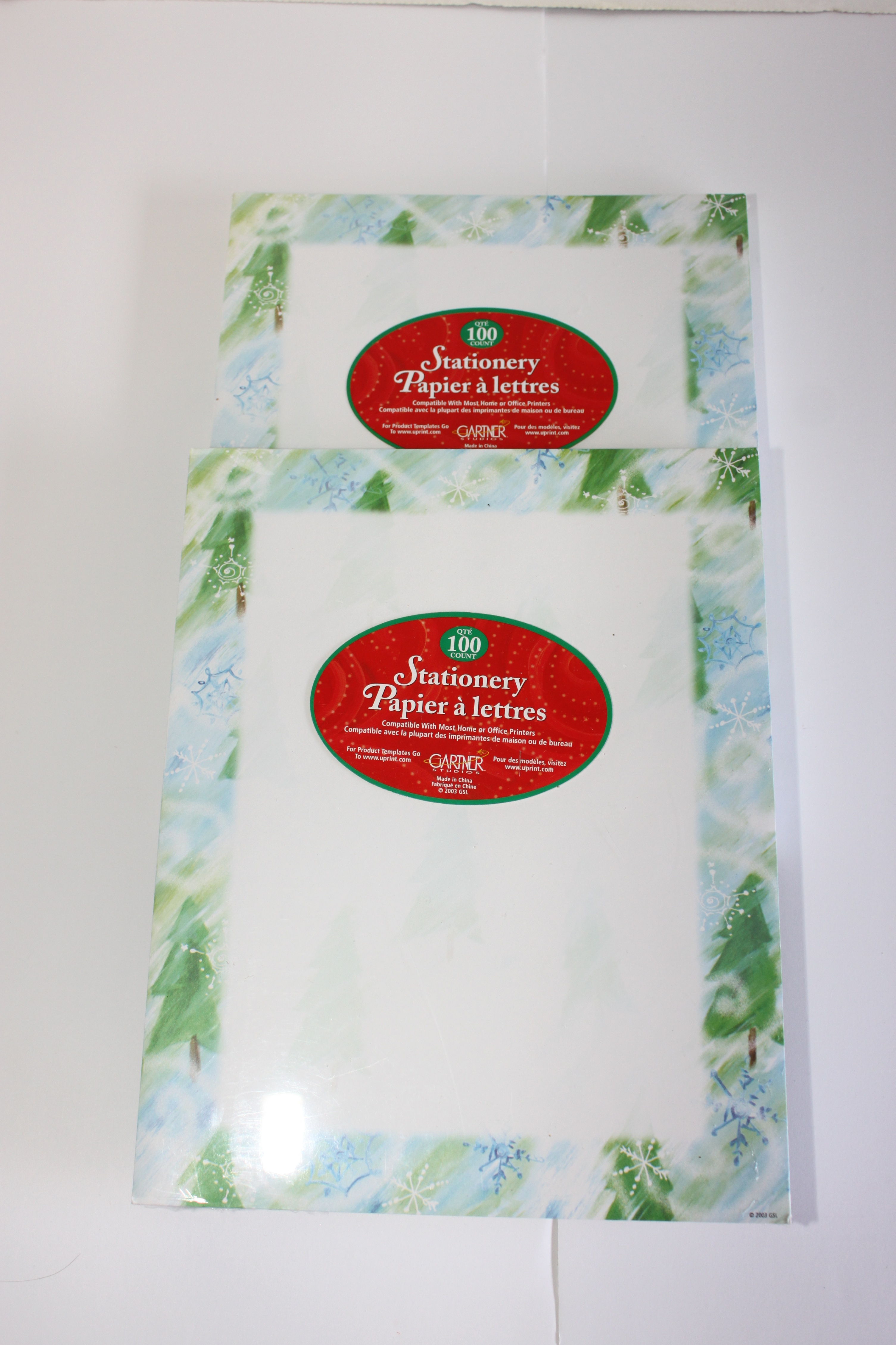 Assorted Christmas themed paper