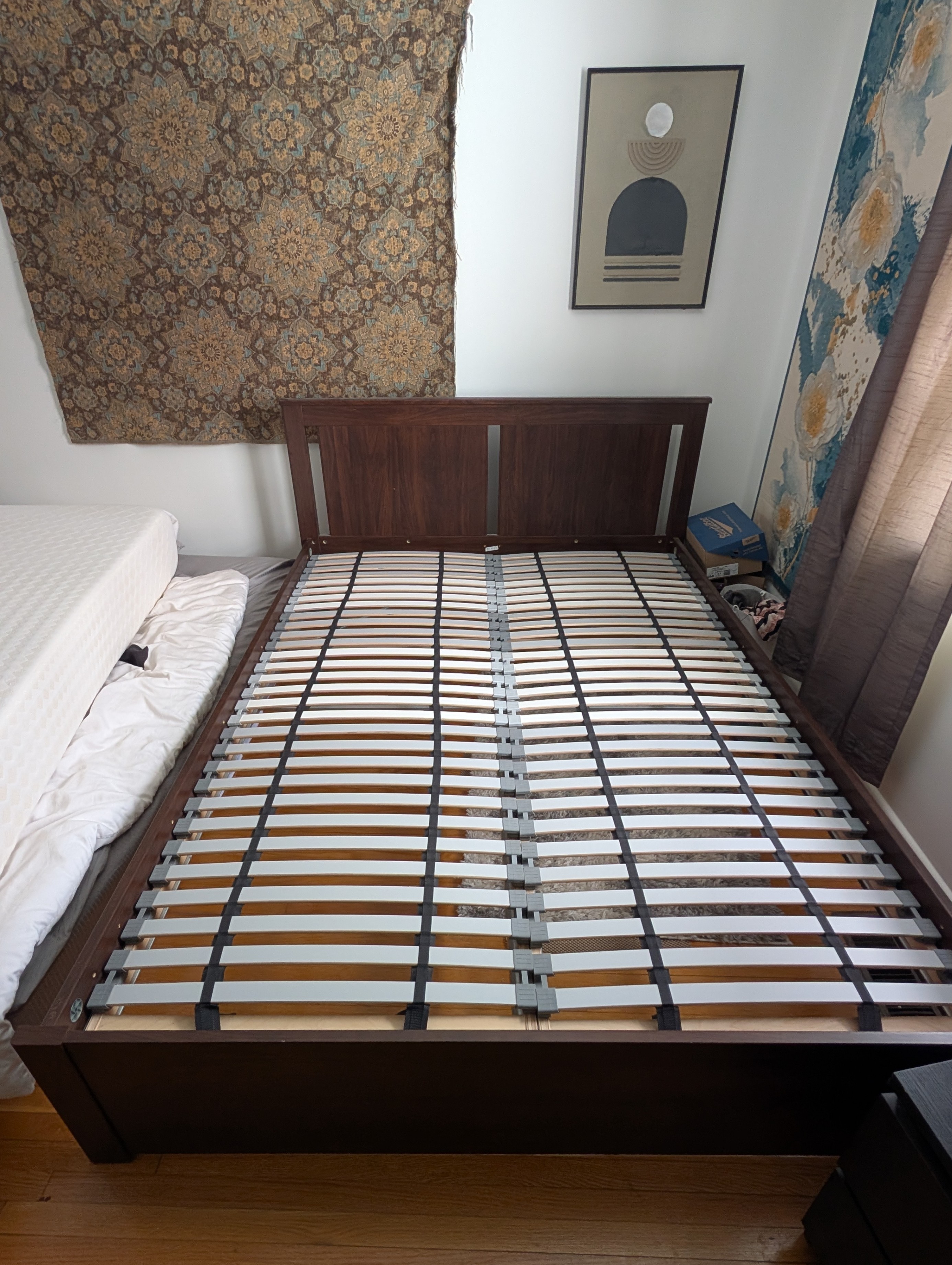 Ikea Songesand Queen Frame + Mattress