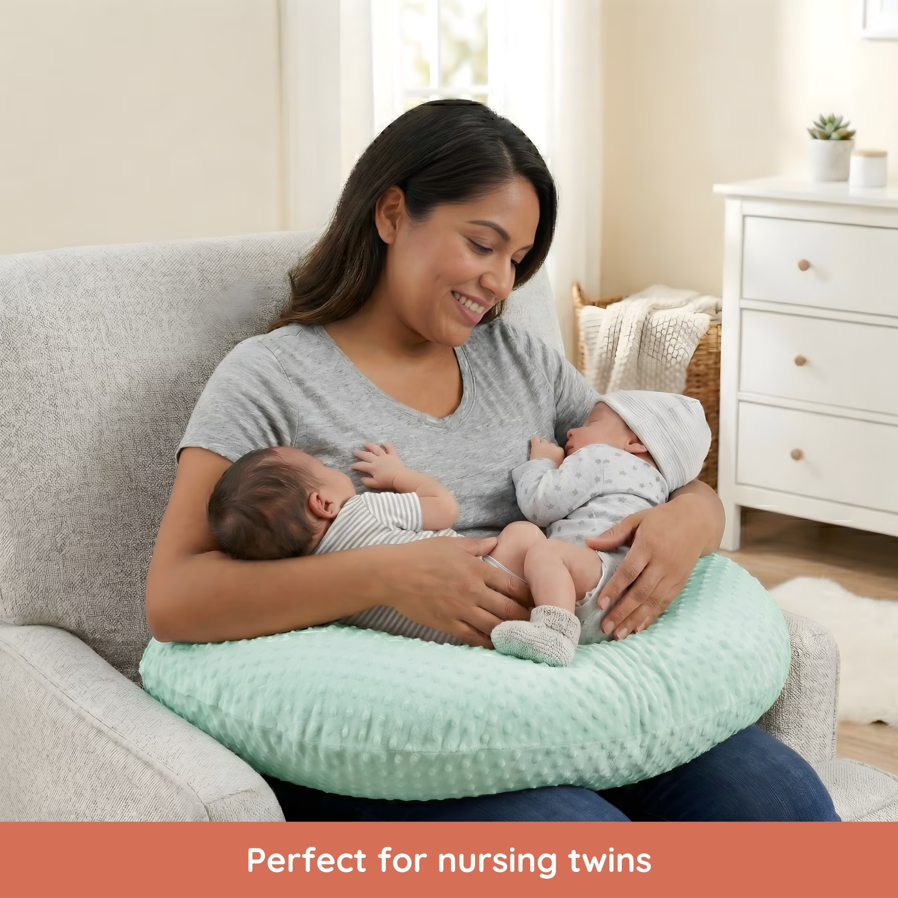 Jolly Jumper Boomerang Nursing Cushion Pillow - photo 5