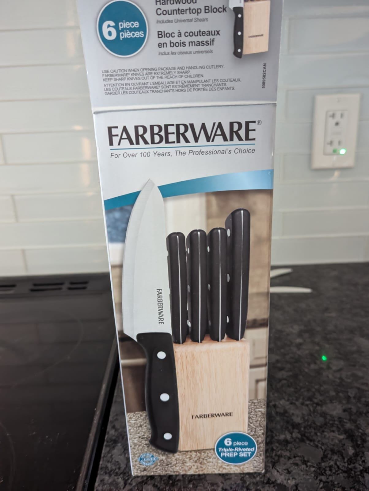 Farberware knives & Scissors set