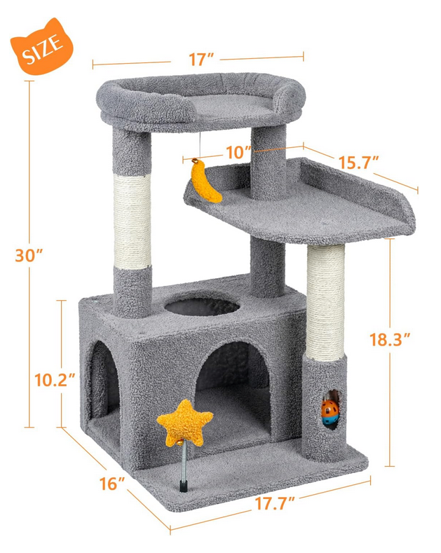 Cat Tree Tower - 32", New in Box - photo 2