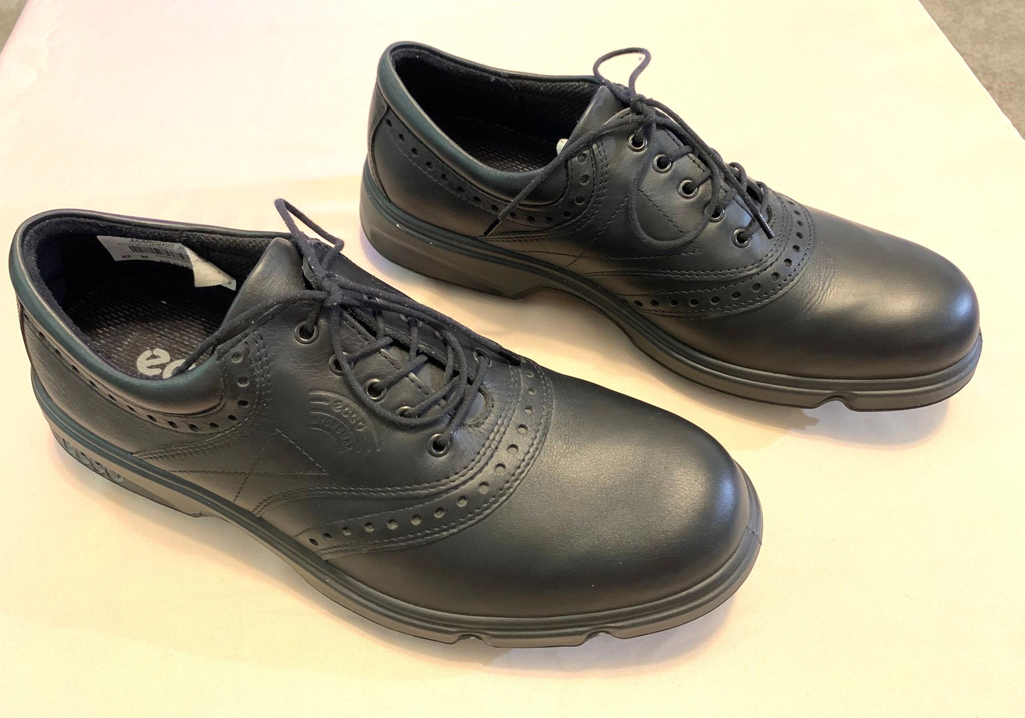 NEW ECCO Men Hydromax Golf Shoes EU 42 (US 8.5-9) + Spare Spikes - photo 3
