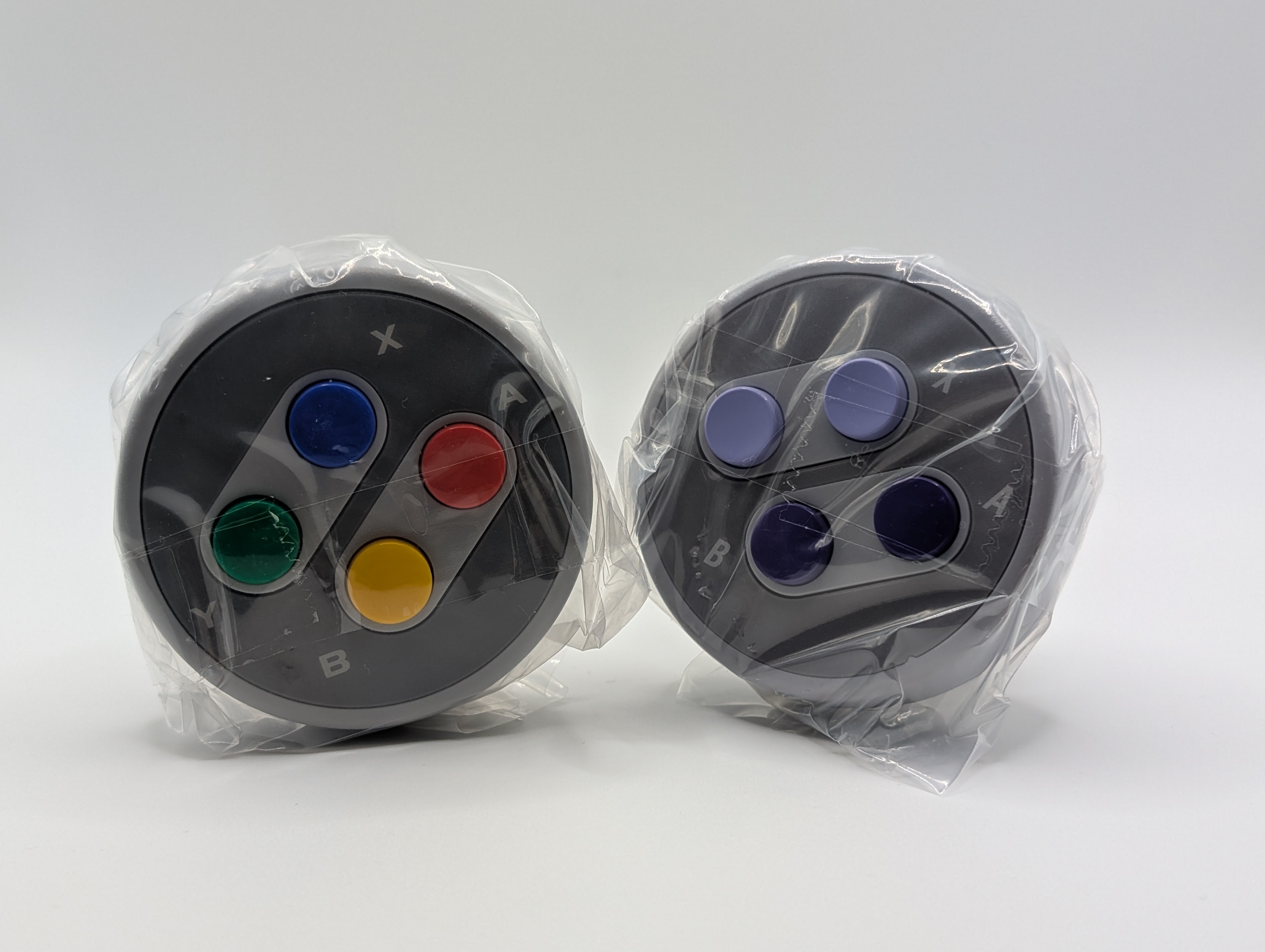 Nintendo Capsule Toy Controller Button Key Chain SNES