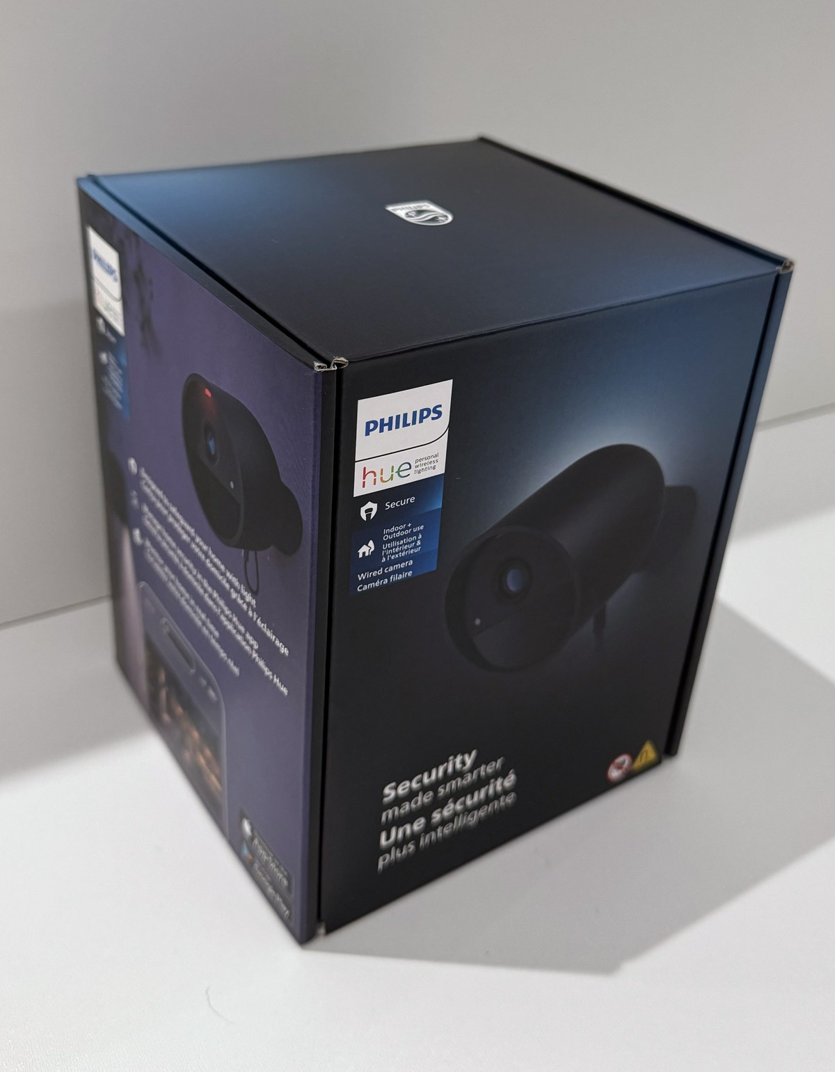 Philips Hue Secure Wired Camera Black