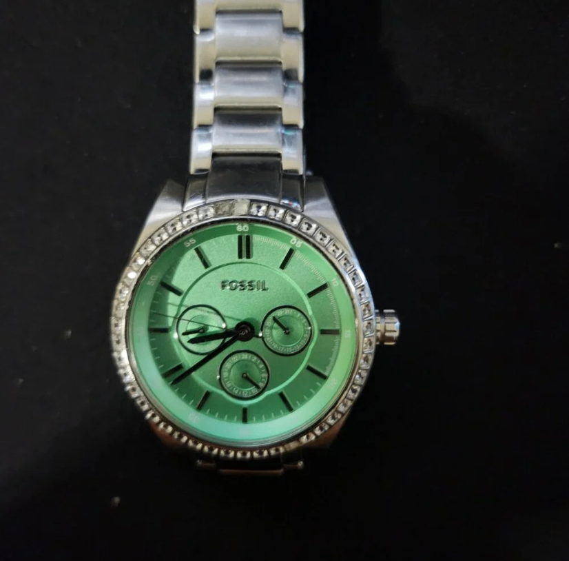 Fossil Men's Multifunctional watch blue dial and silver colorway - photo 2