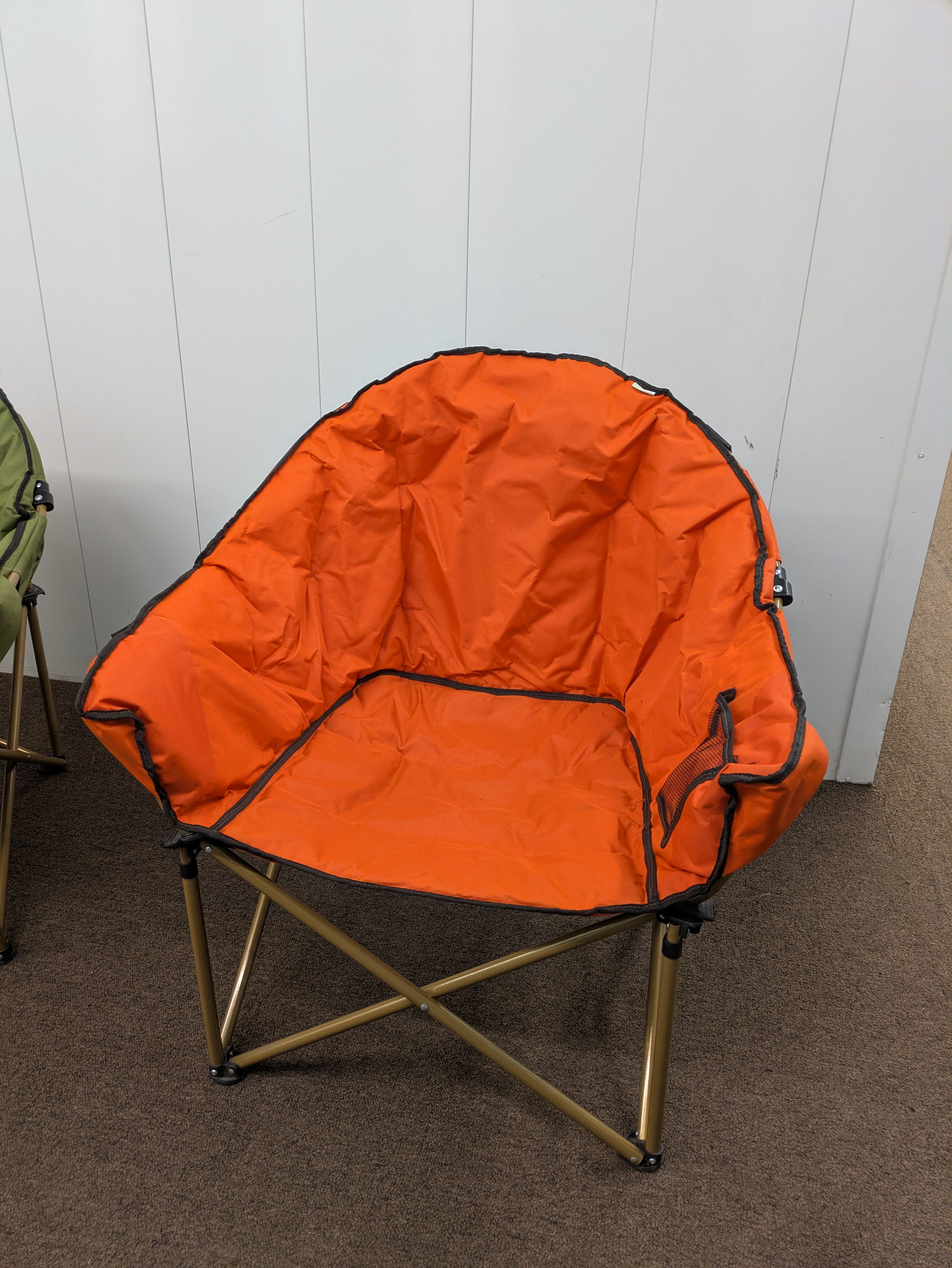 2 Round Oversized Padded Camping Chairs 🌱 - photo 4