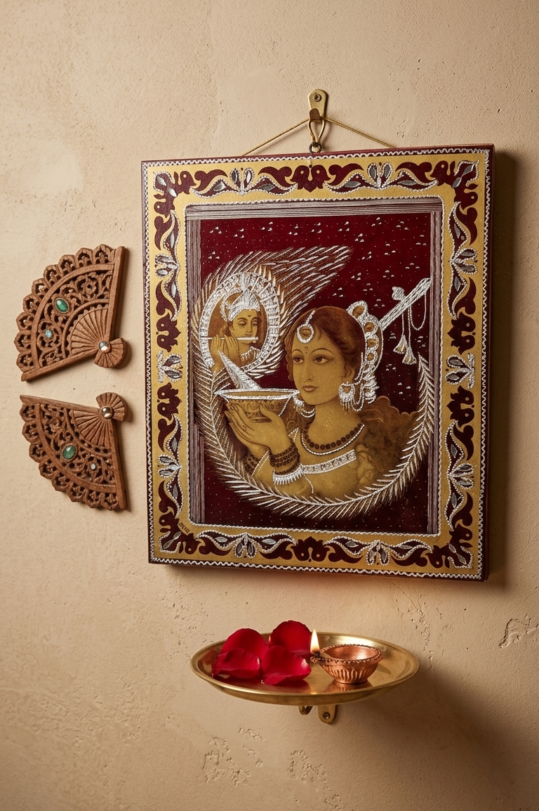 Radha Krishna - Reflections of the Divine - Frame