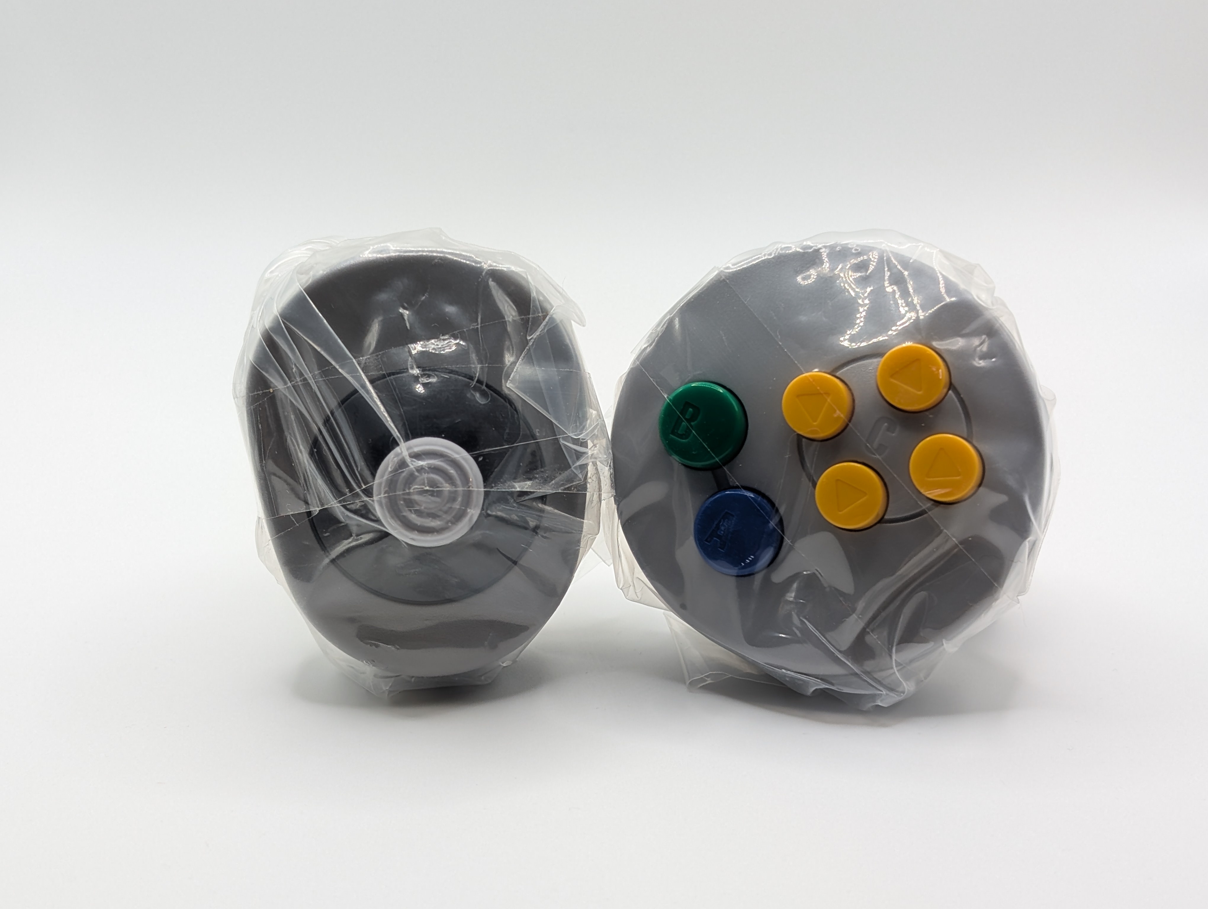 Nintendo Capsule Toy Controller Button Key Chain N64