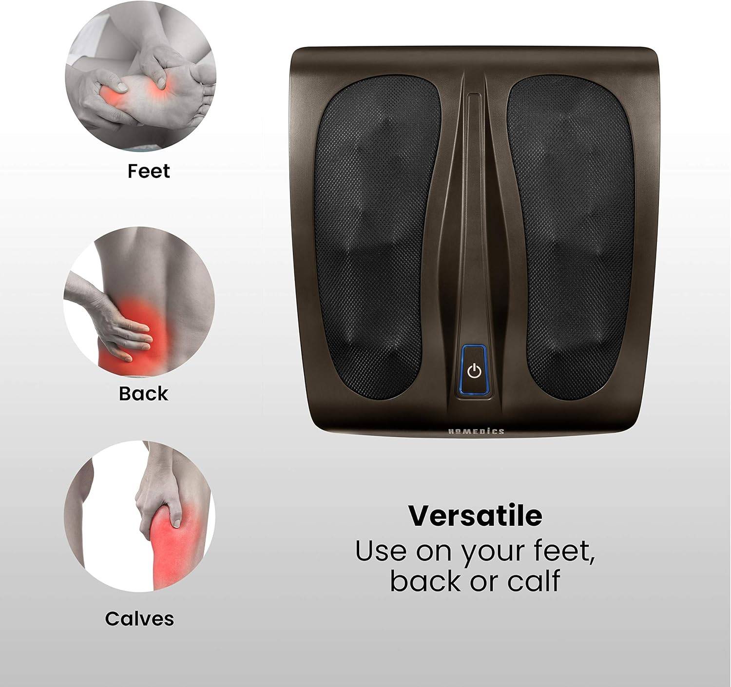 Shiatsu Foot Back Calf Massager with Heat - photo 4