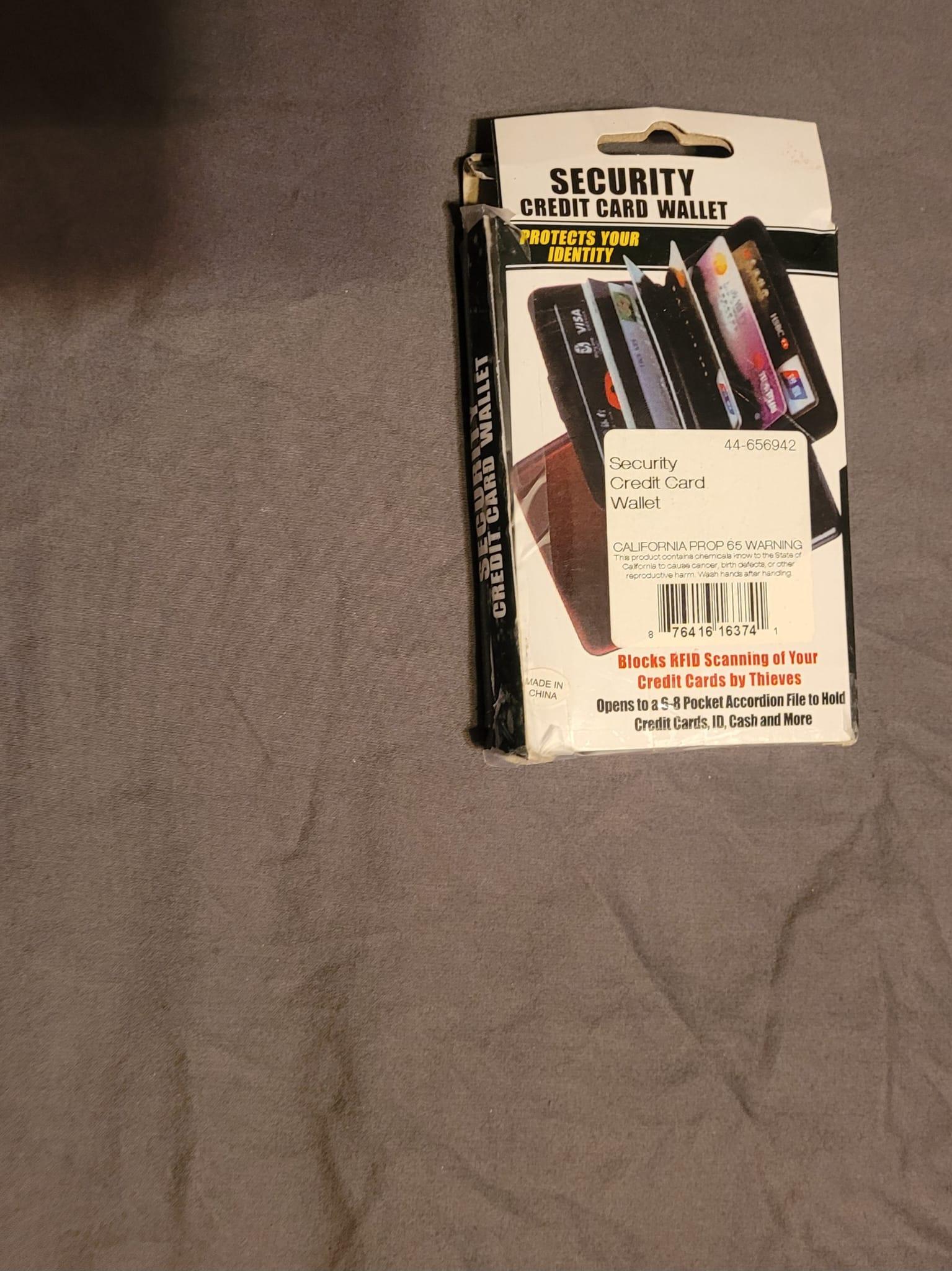 RFID Wallet - Silver only