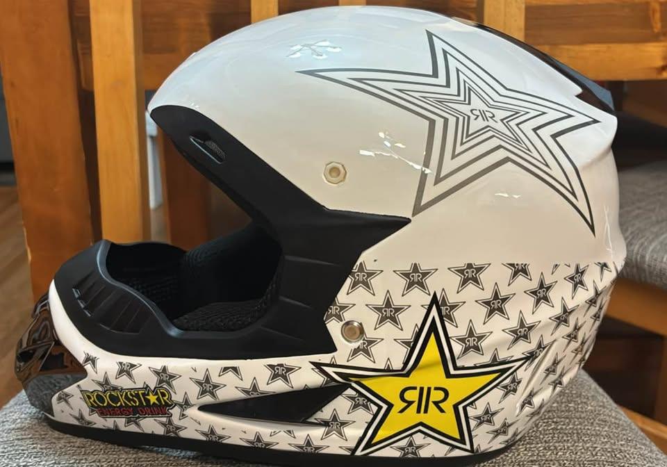 New RockStar Full Face MotorCross Motorcycle Helmet - photo 2