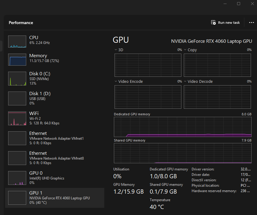 MSI Cyborg 15 core i7 144Hz Gaming Laptop - RTX 4060 - photo 2