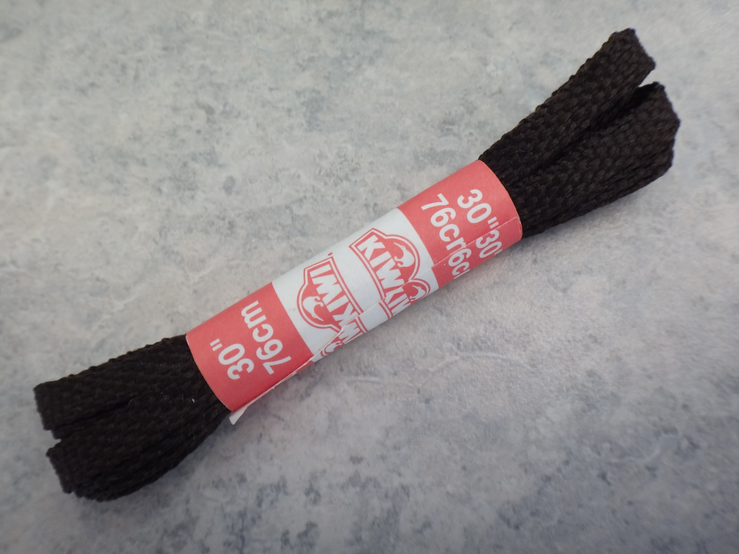 ✅🆕KIWI 30 inches / 76 cm Brown Flat Shoelaces NEW