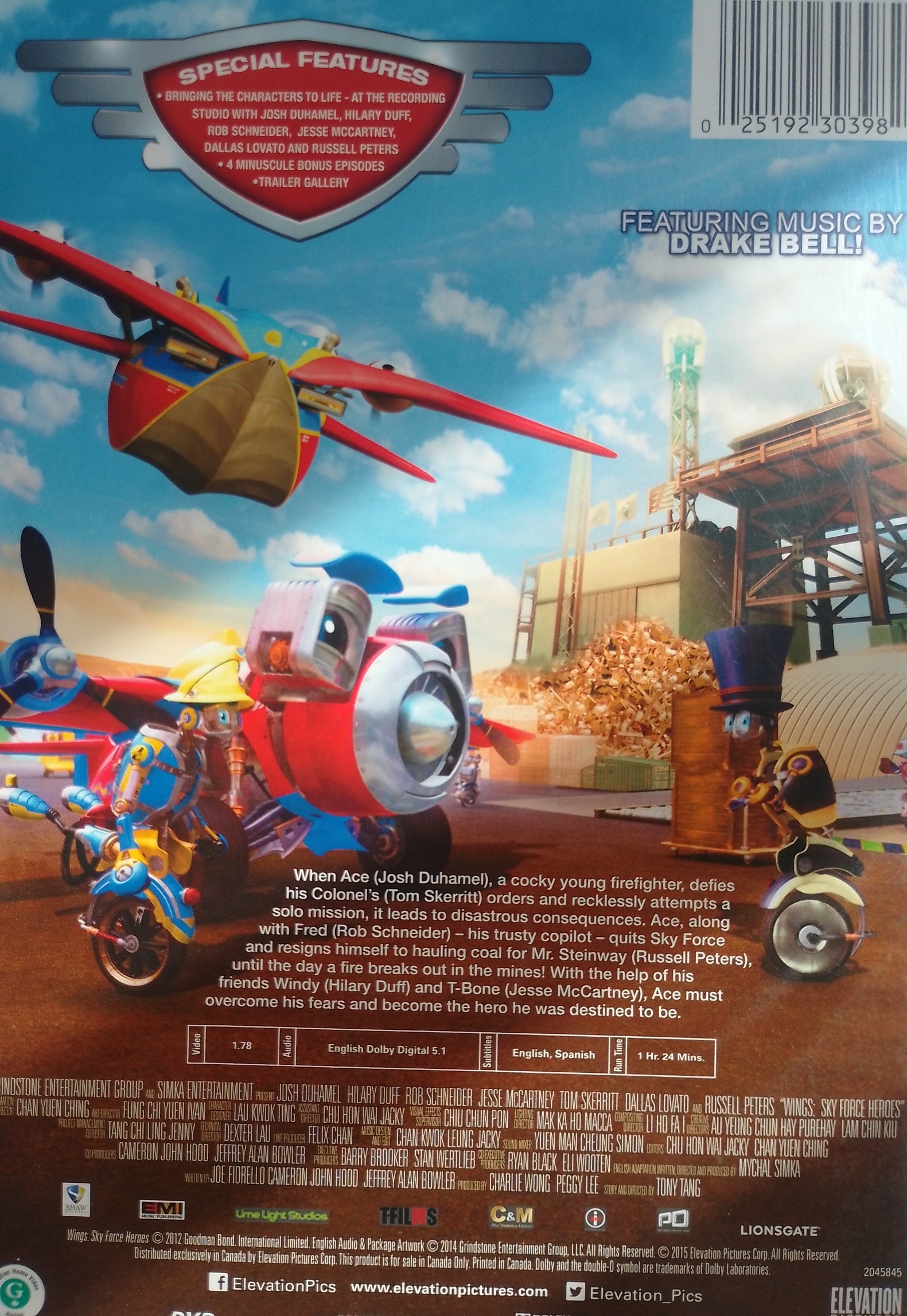 DVD: The LEGO Movie 2, Sing 2, Wings Sky Force Heroes - photo 3