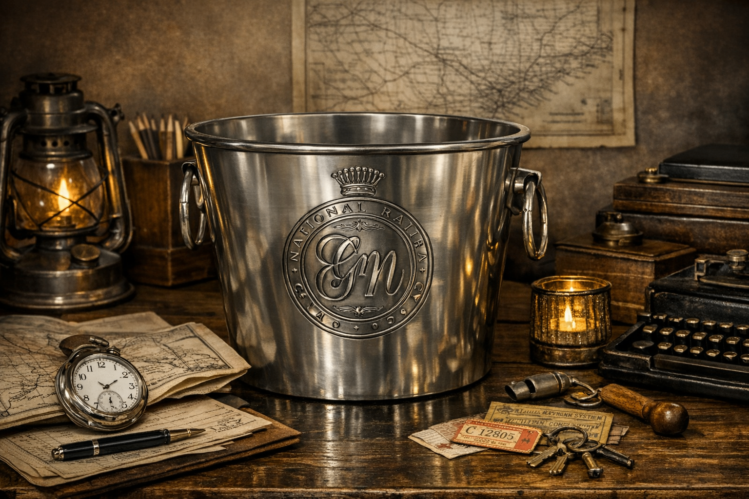 Crowned GN Heritage Railway Bucket