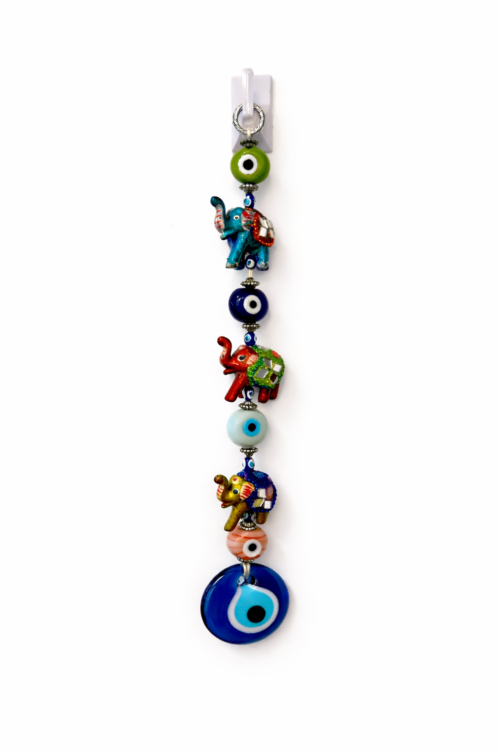 Elephant and evil eye wall hanging - photo 3