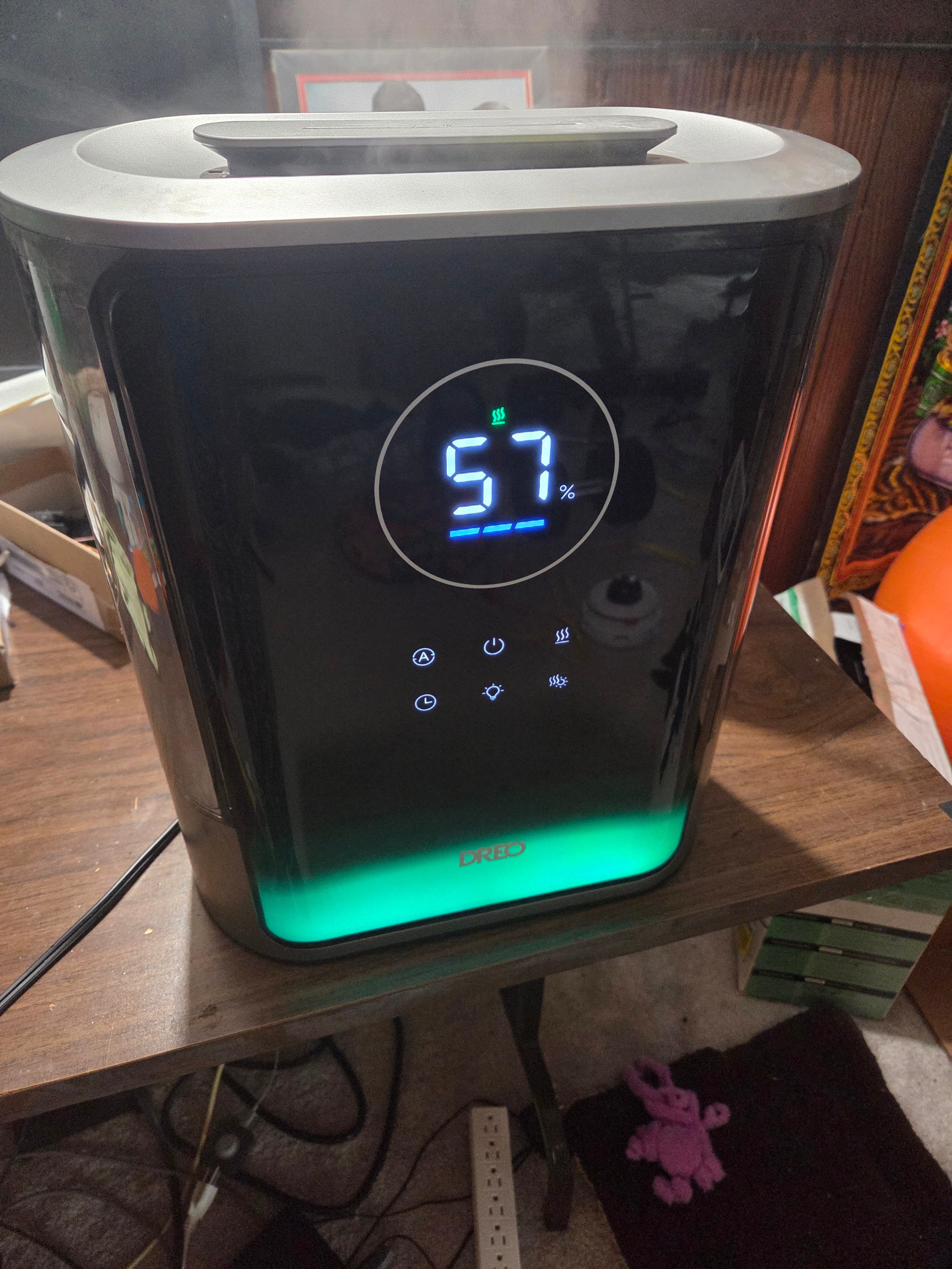 Dreo 8L Smart Warm & Cool Mist Humidifier, 600 sf, Ultra Quiet