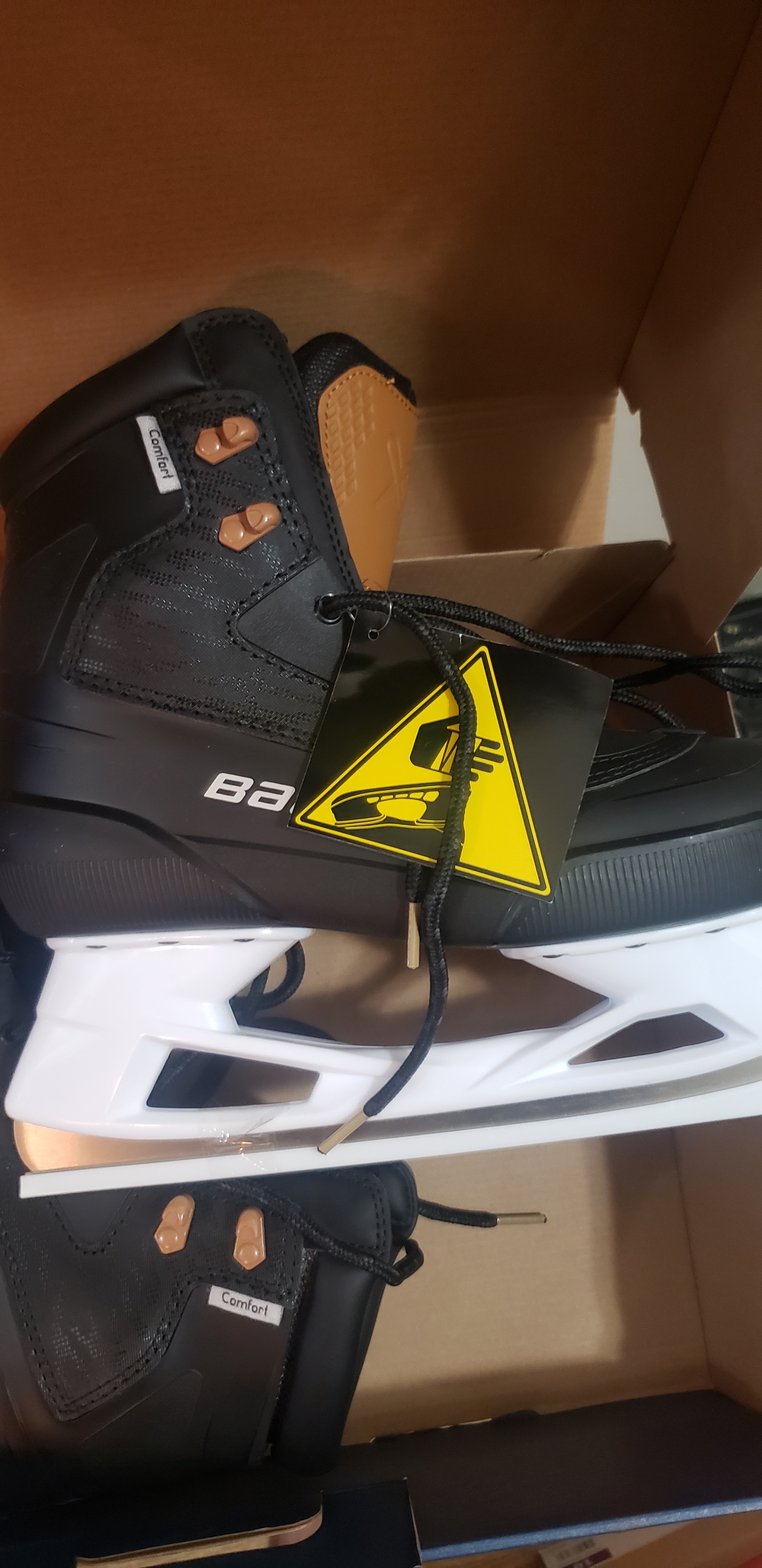 🏒 BRAND NEW BOYS EDDIE BAUER COLORADO SKATES SIZE 7🏒 - photo 3