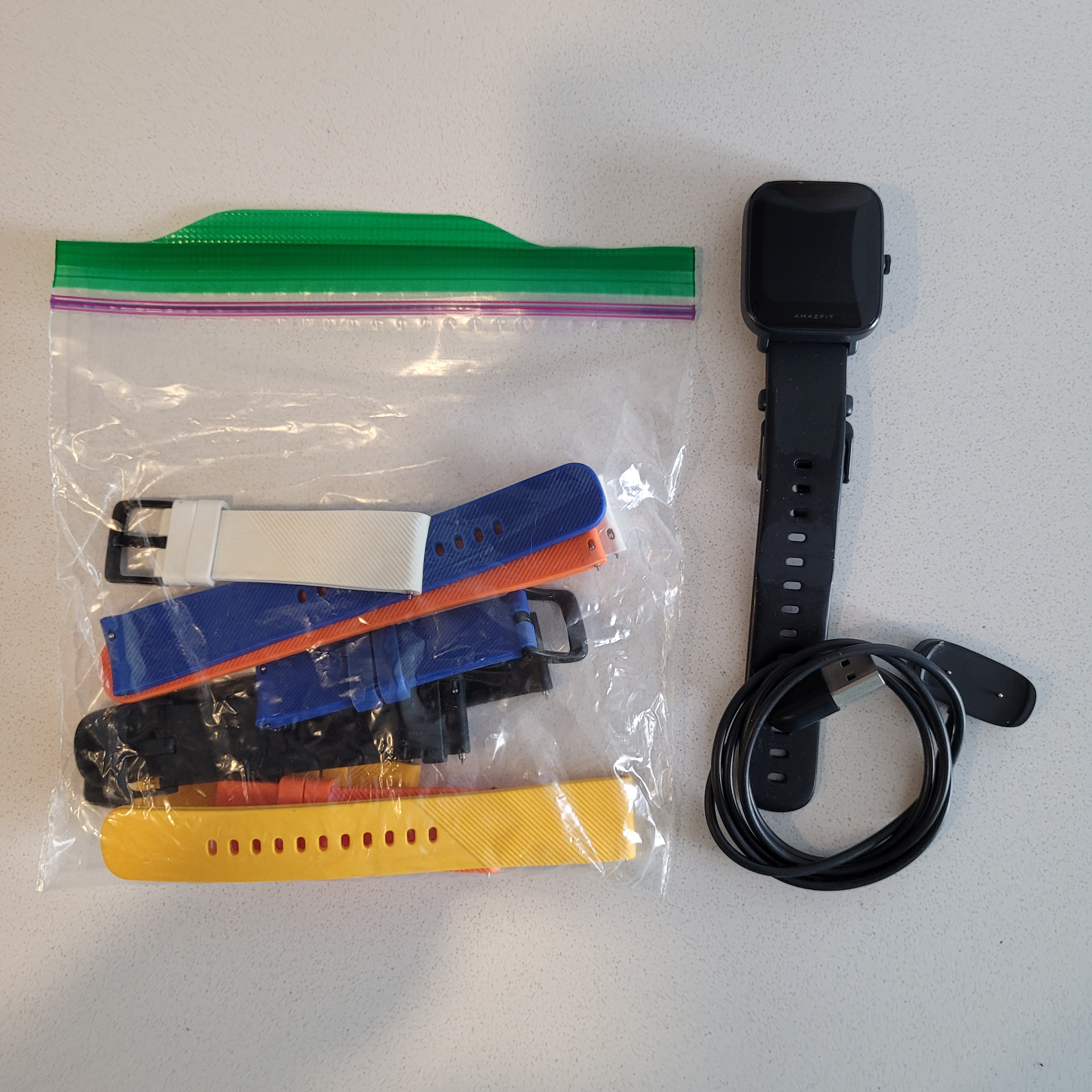 SMARTWATCH AMAZFIT BIP U PRO BLACK + FREE COLORFUL WRISTS - photo 4