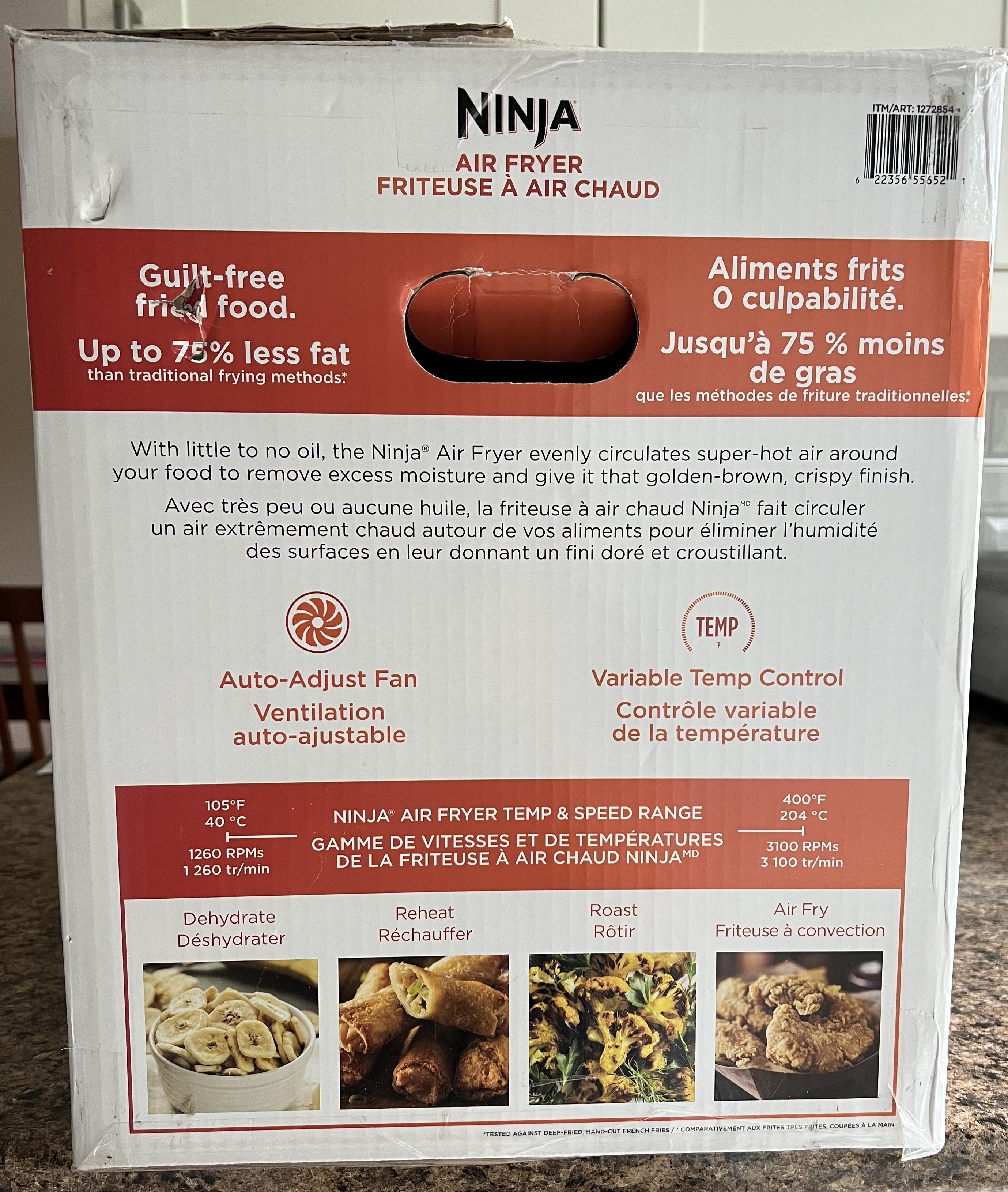 NINJA AF101C Air Fryer 3.8L - photo 2