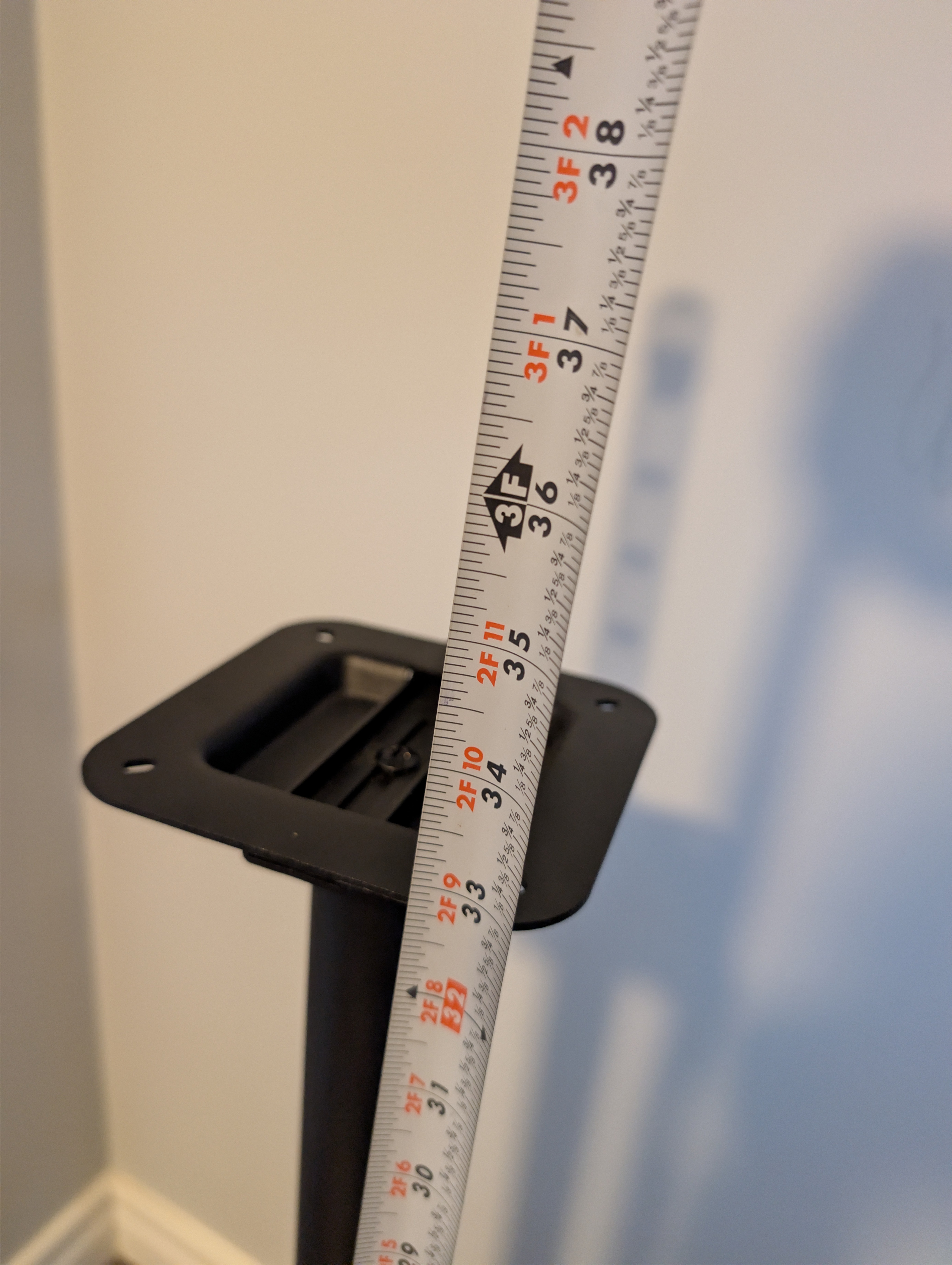 Universal Speaker Stands – 33′′ Tall, Like New, Cable Management - photo 5