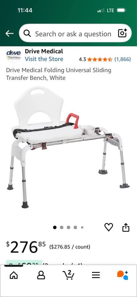 Sliding transfer chair - photo 2