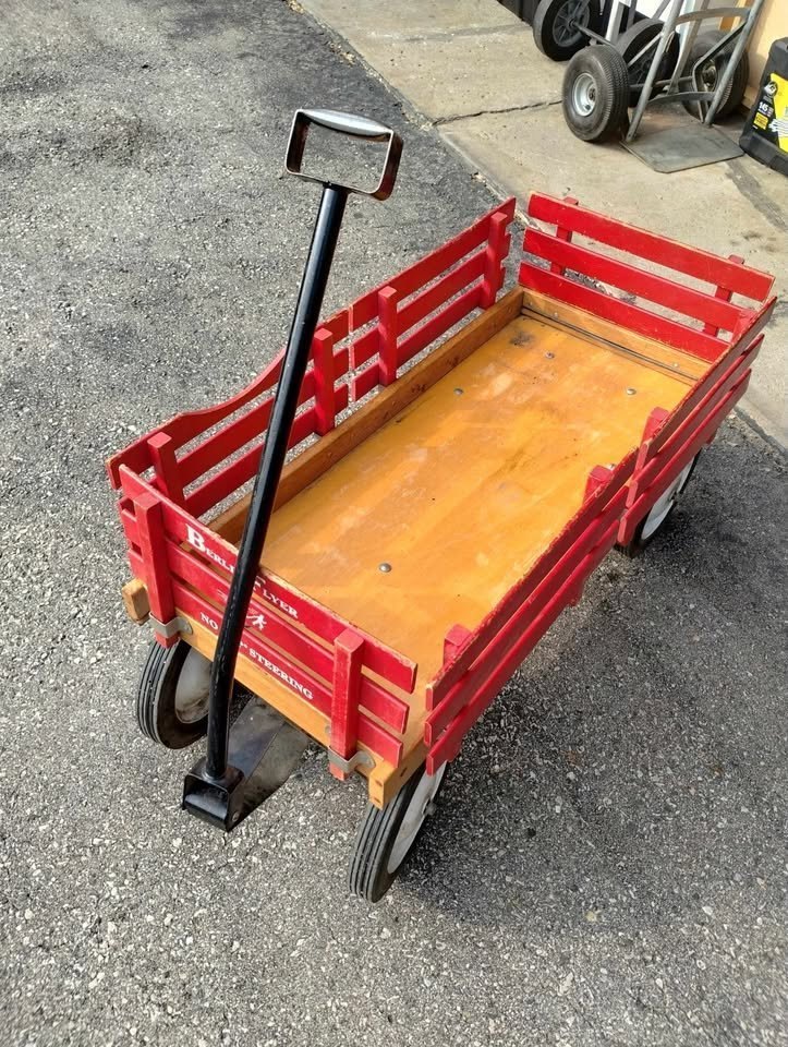 Vintage Berlin Flyer Wagon   Excellent Condition