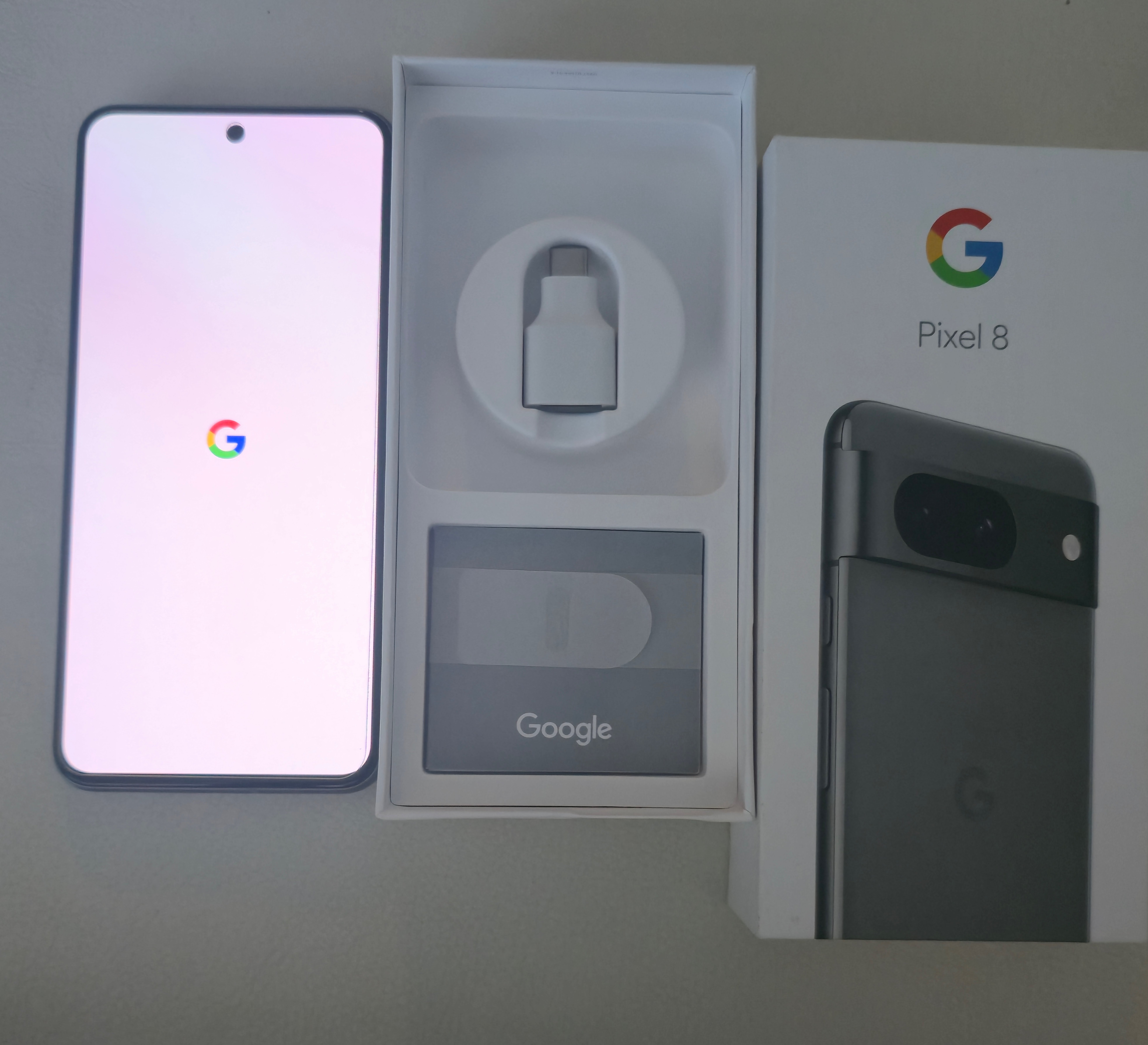 New condition Google Pixel 8 black Unlocked dual sim sold in box - photo 5