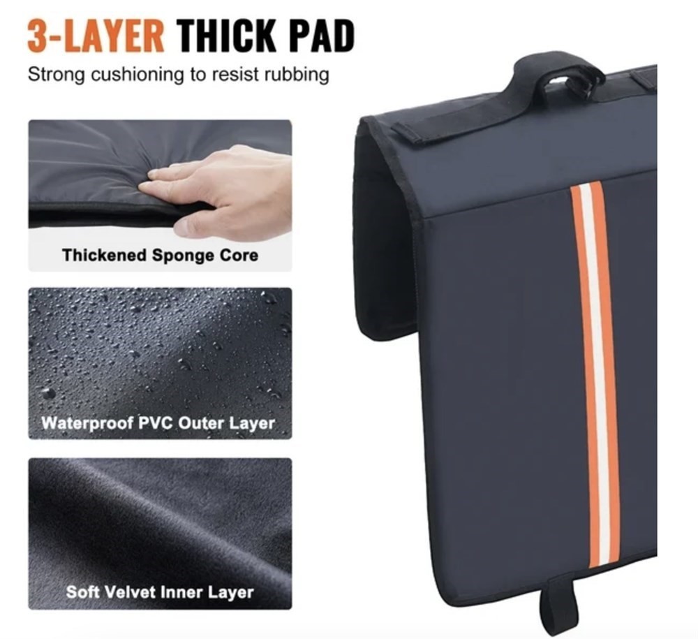 Truck Tailgate Bike Pad – Carries 5 Bikes (VEVOR) - photo 3