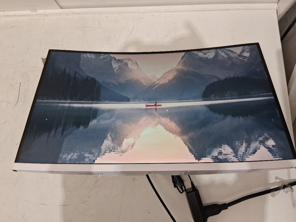 Z-Edge 27” Curved 100Hz Monitor, Open Box, Tested - photo 3