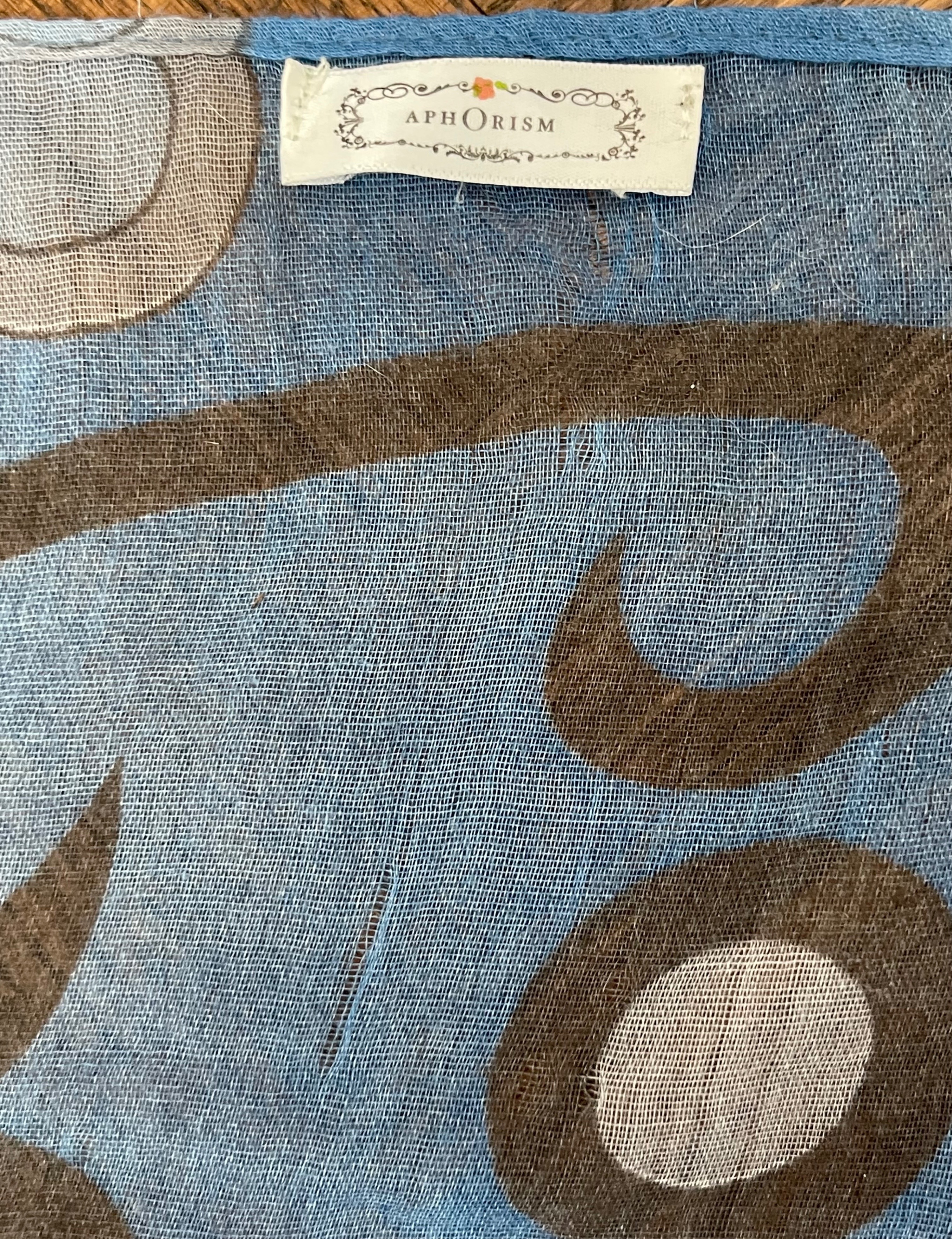 Aphorism Designer Artistic Scarf - Oversized Wrap - photo 3