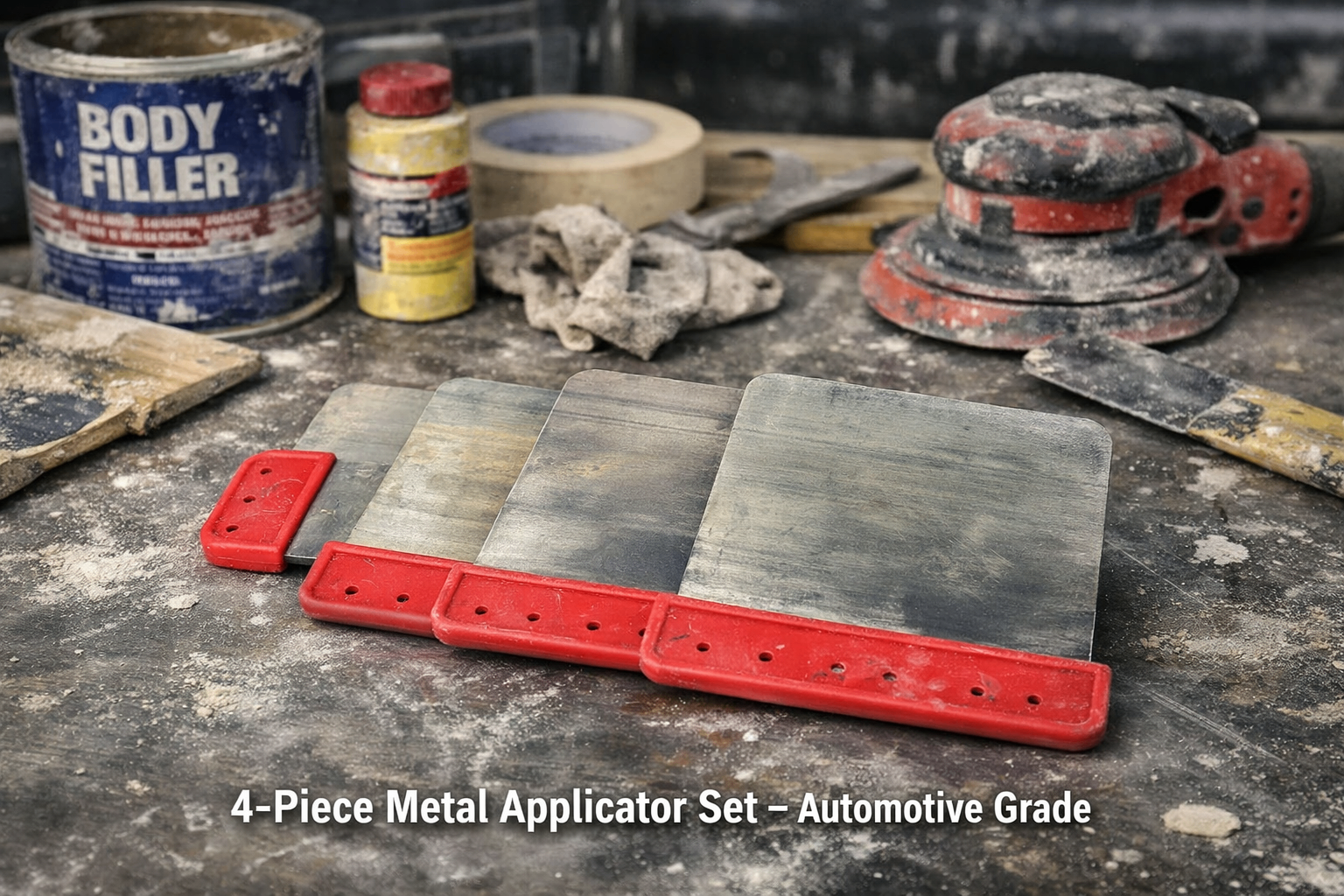 4‐Piece Metal Applicator Set - photo 2