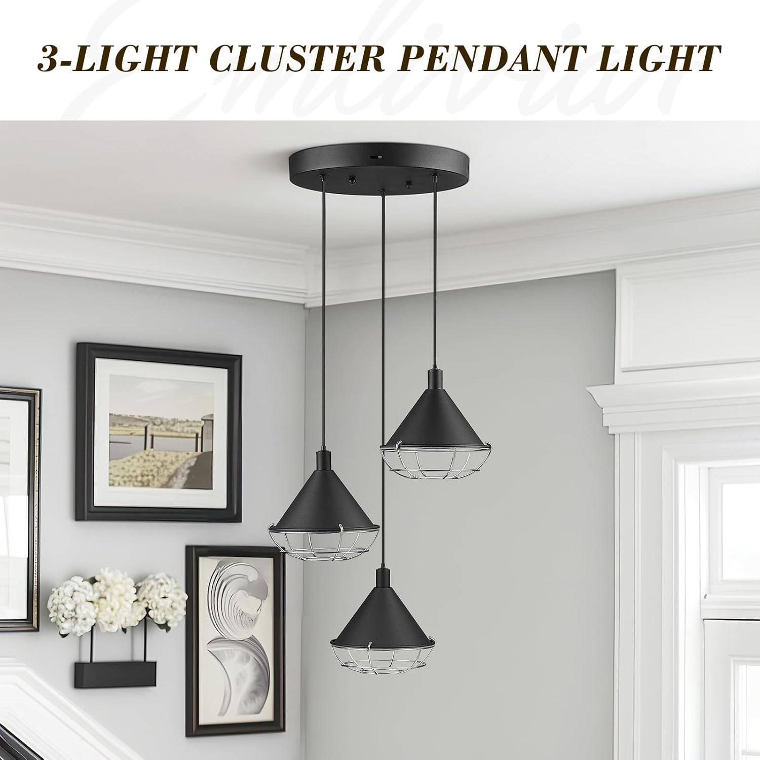 3-Light Pendant Light - photo 4